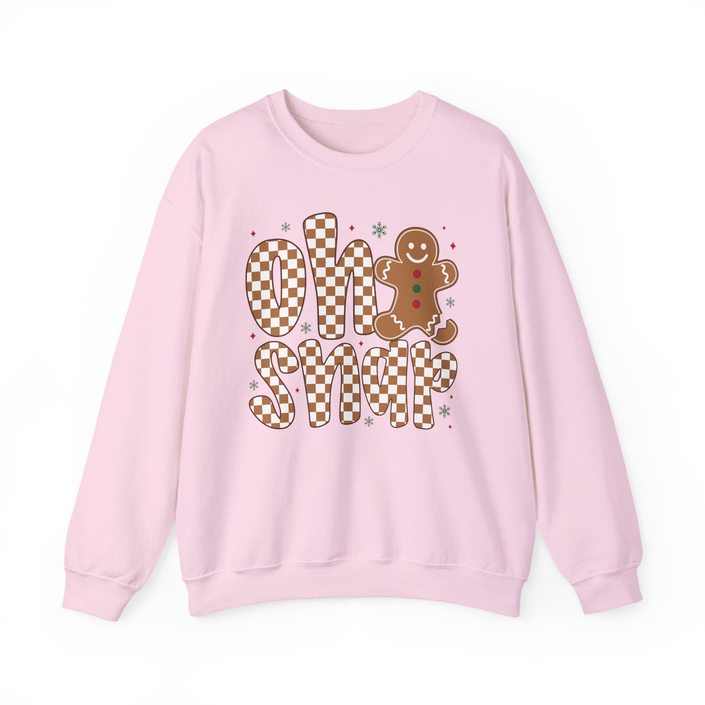 🍪✨ Oh Snap Gingerbread Crewneck – Cozy Pun for Cookie Lovers 🎄😄