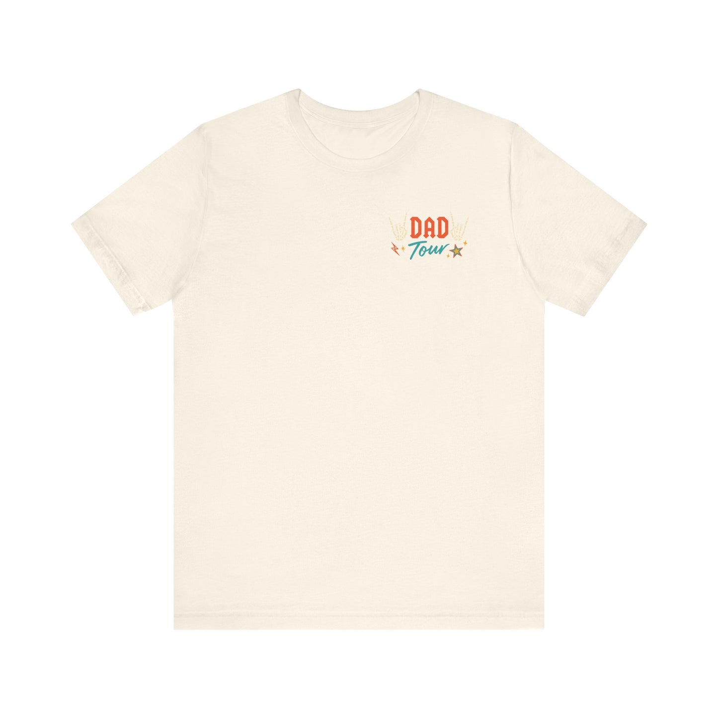 🎤 DAD TOUR – Camiseta divertida para papá inspirada en un concierto