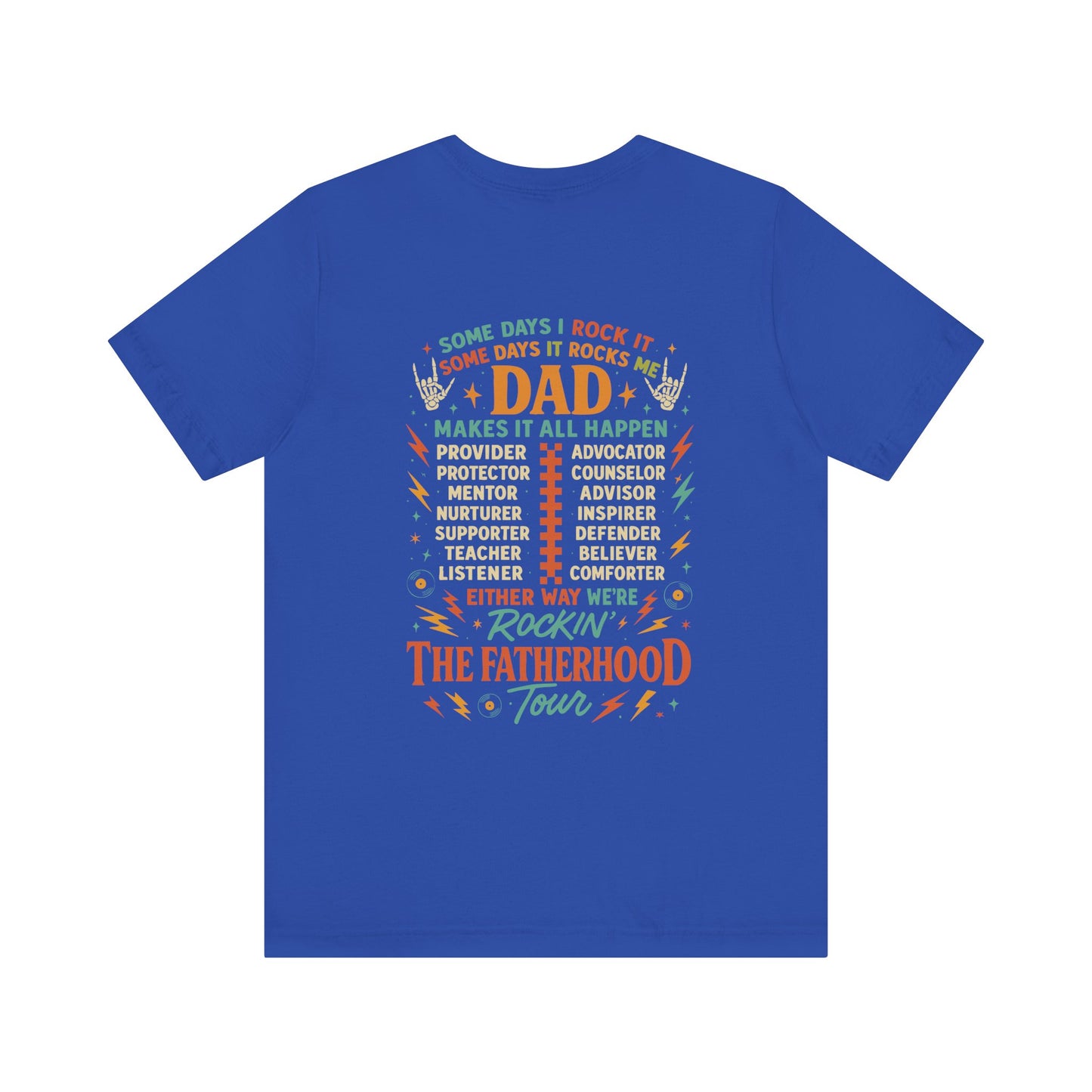 🎤 DAD TOUR – Camiseta divertida para papá inspirada en un concierto