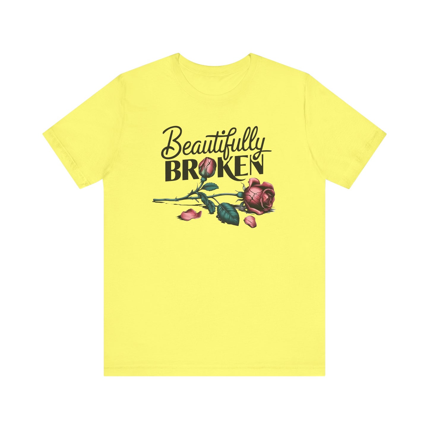 Camiseta Rosa “Beautifully Broken”: una camiseta empoderante con una elegancia suave
