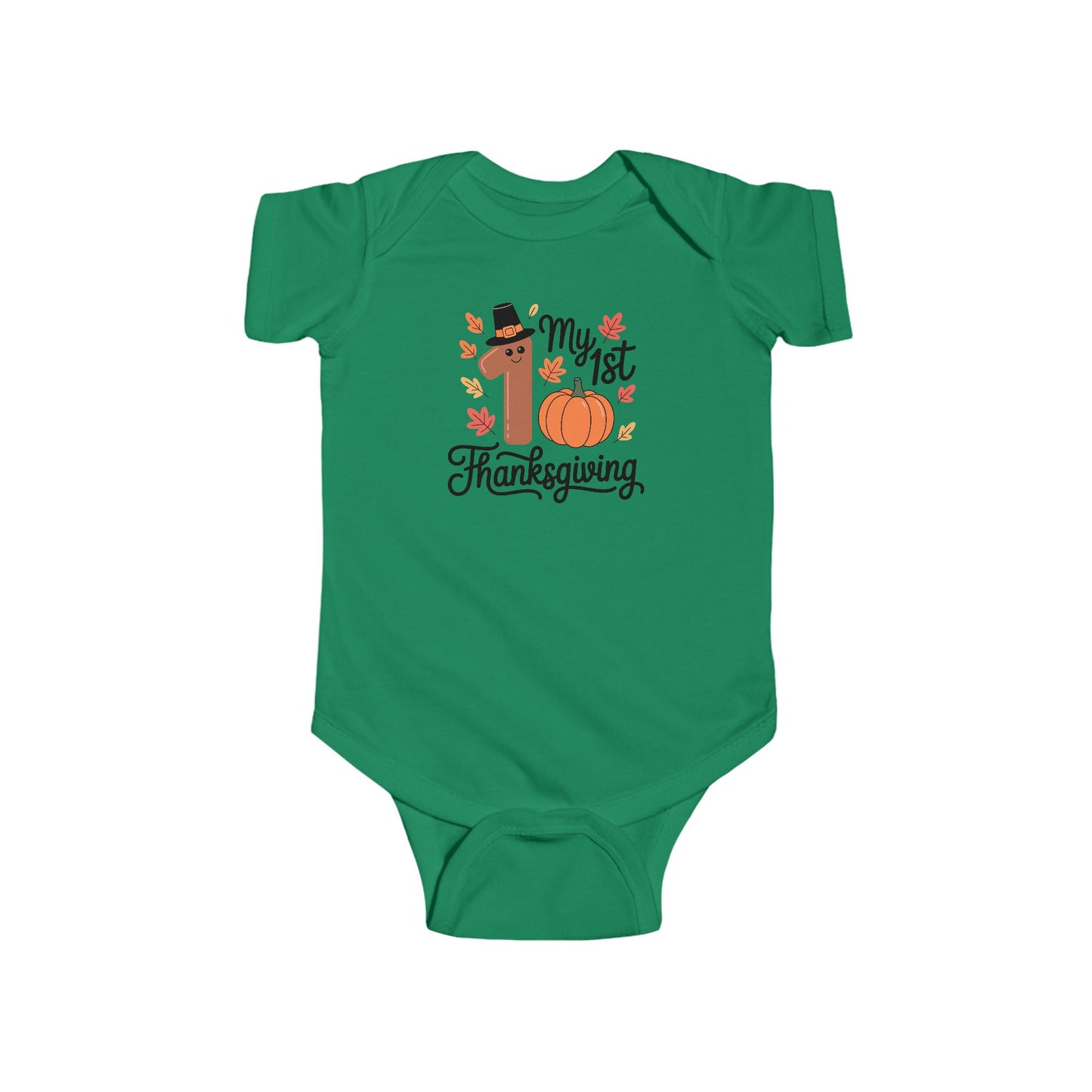 🦃👶 My 1st Thanksgiving Baby Onesie – Pumpkin & Pilgrim Hat Outfit for Boys 🍂🧡
