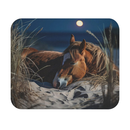 Alfombrilla de ratón con diseño de caballo: elegante y resistente para tu escritorio
