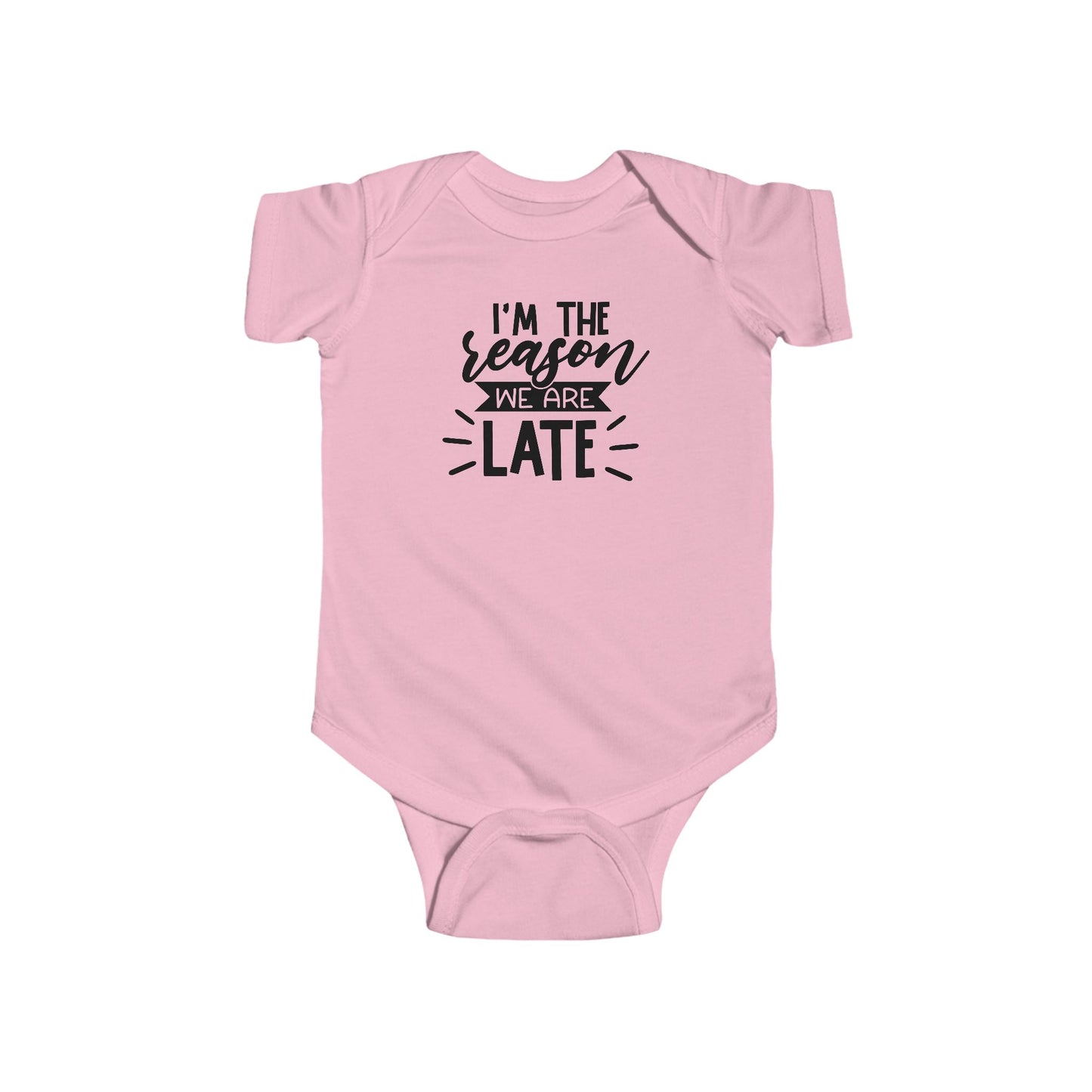 I’m The Reason We’re Late Baby Onesie – Hilarious Everyday Outfit 😂🍼