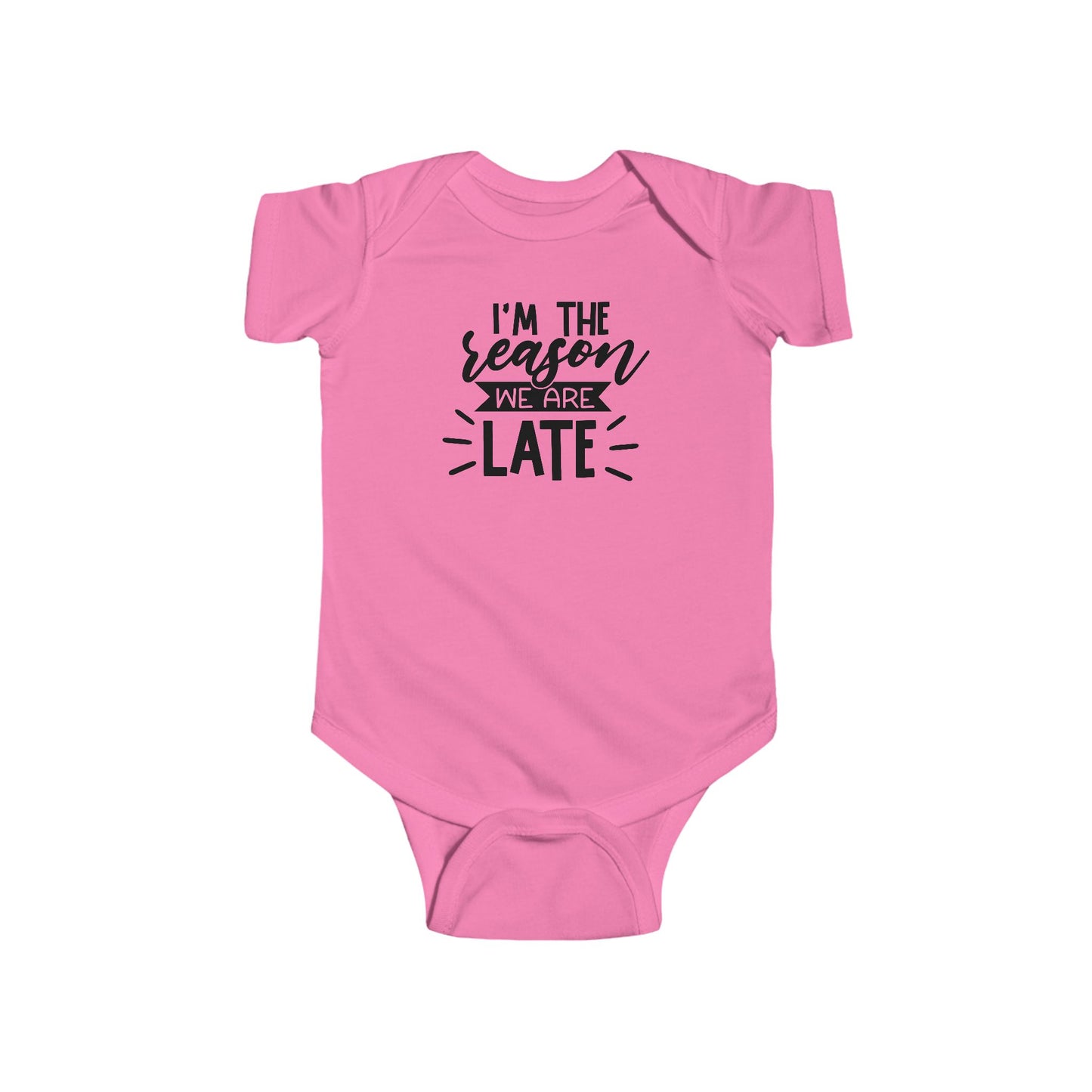 I’m The Reason We’re Late Baby Onesie – Hilarious Everyday Outfit 😂🍼