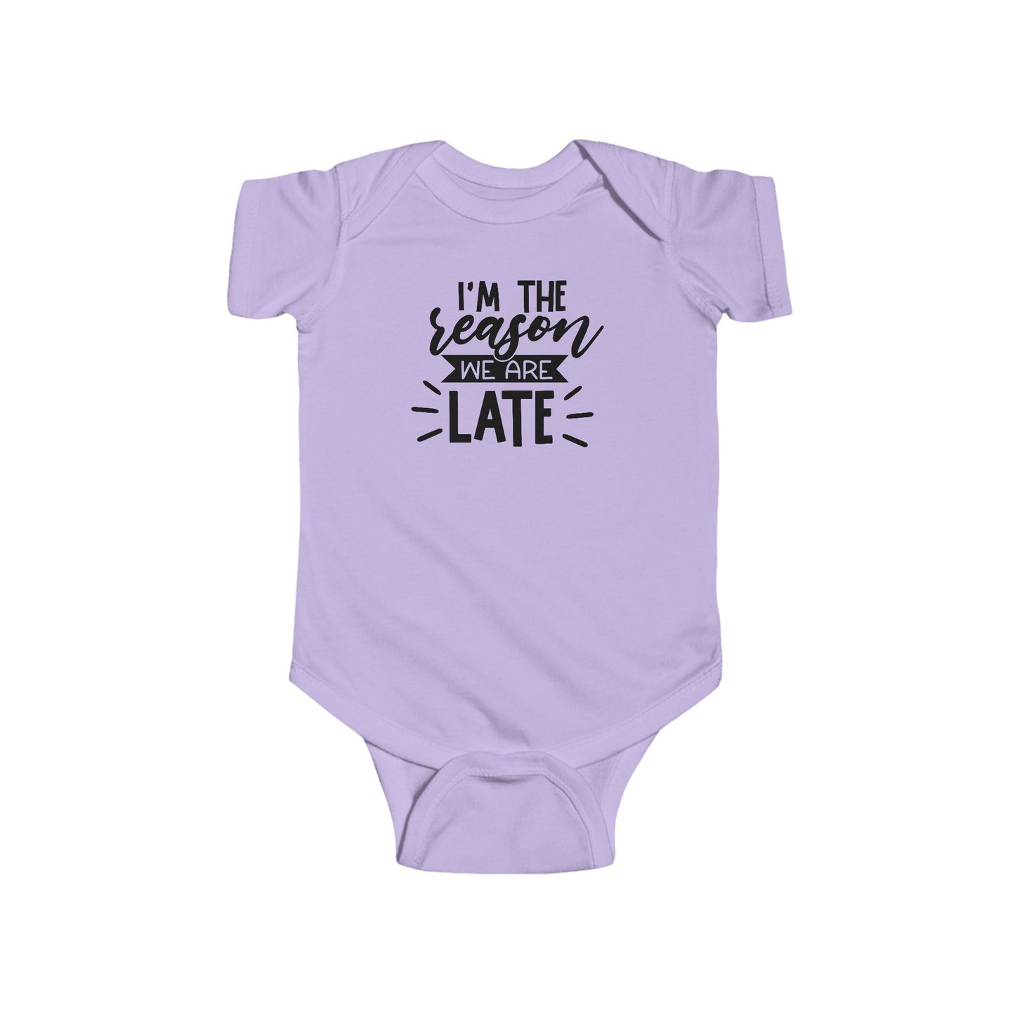 I’m The Reason We’re Late Baby Onesie – Hilarious Everyday Outfit 😂🍼