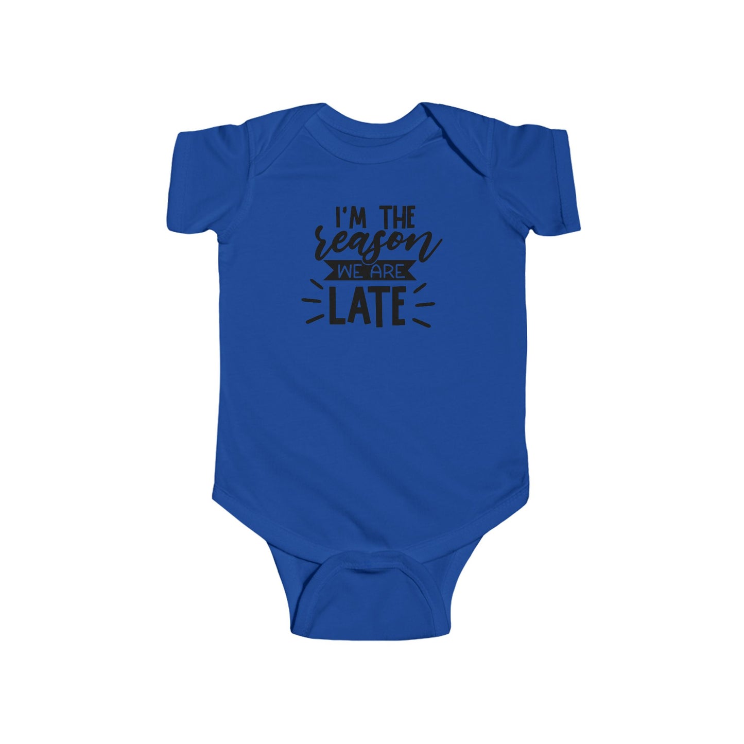 I’m The Reason We’re Late Baby Onesie – Hilarious Everyday Outfit 😂🍼