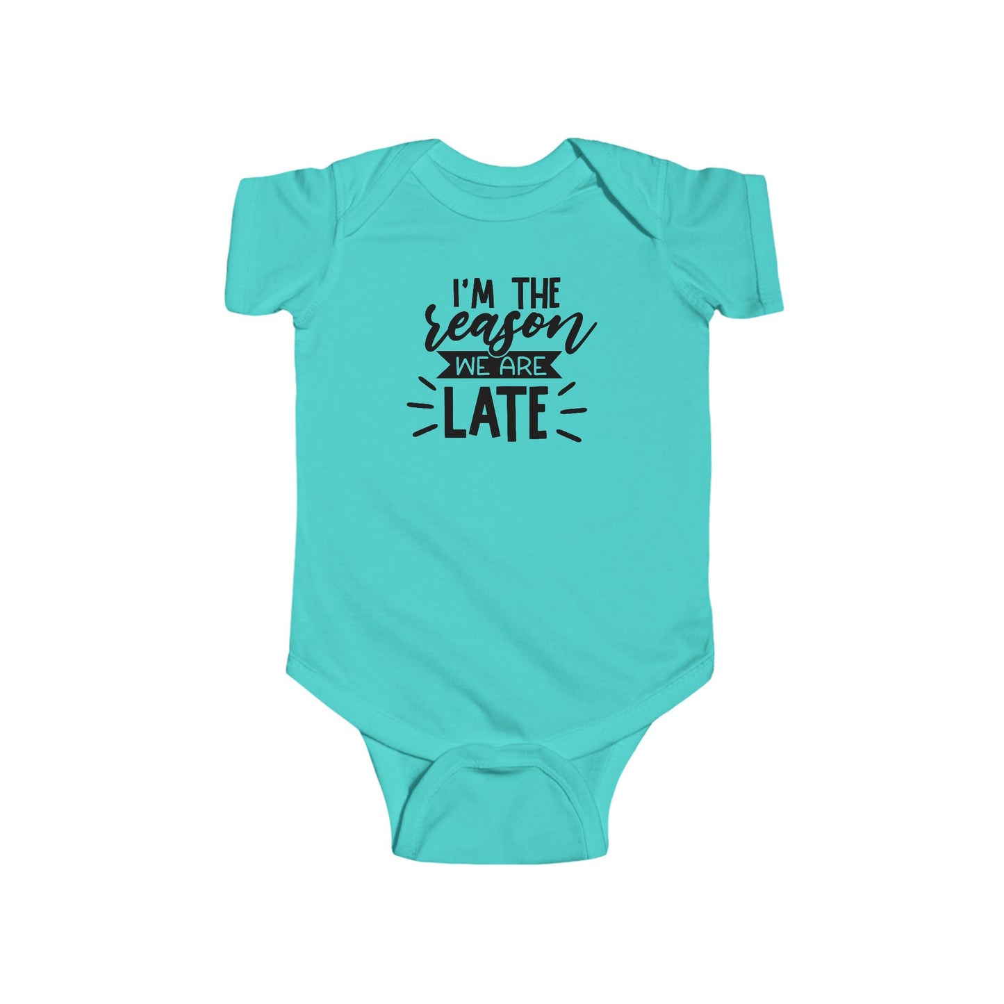 I’m The Reason We’re Late Baby Onesie – Hilarious Everyday Outfit 😂🍼