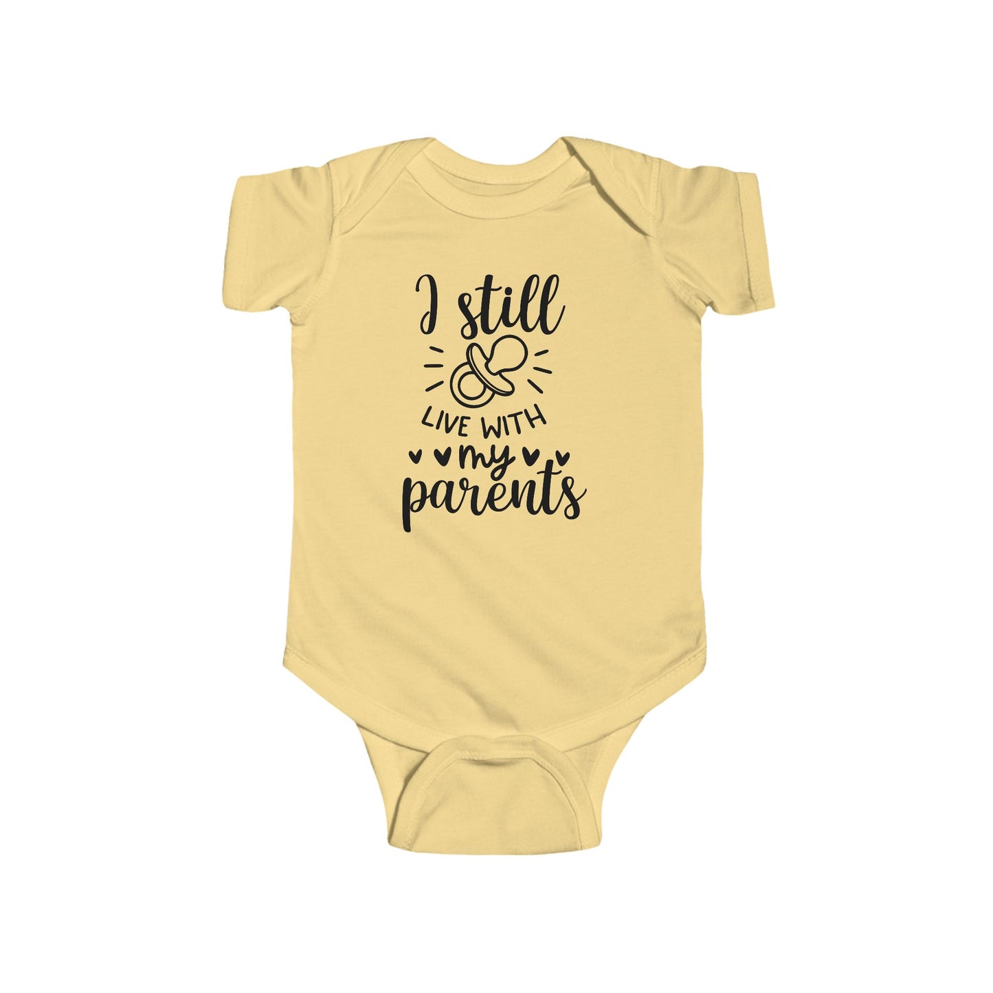I Still Live With My Parents – Funny Baby Onesie 🍼💕