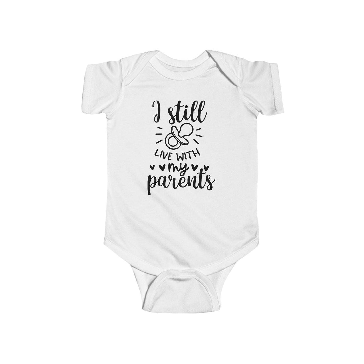 I Still Live With My Parents – Funny Baby Onesie 🍼💕