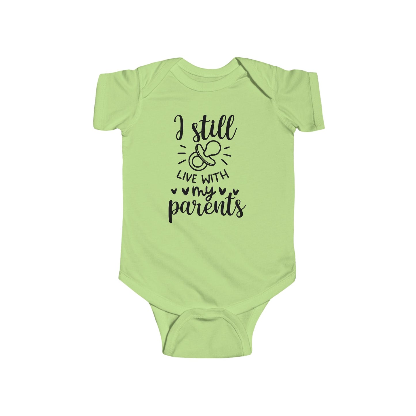 I Still Live With My Parents – Funny Baby Onesie 🍼💕