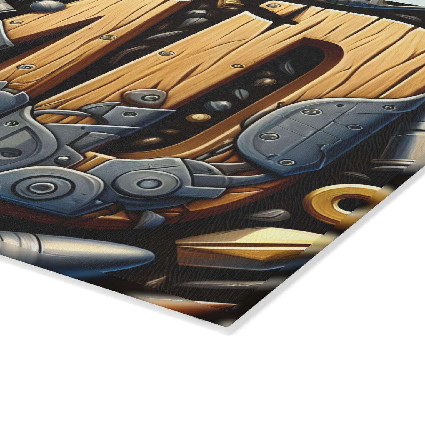 🛠️🔧 Dad Gear Cutting Board – Rugged Style for the Handyman Kitchen 🪚