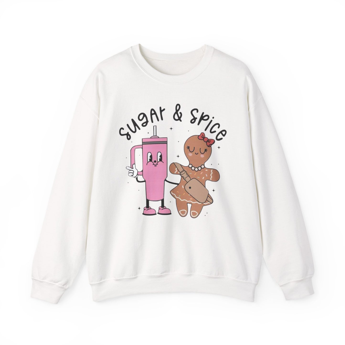🍬✨ Sugar & Spice Sweatshirt – Sweet Gingerbread & Cozy Vibes 🎄☕