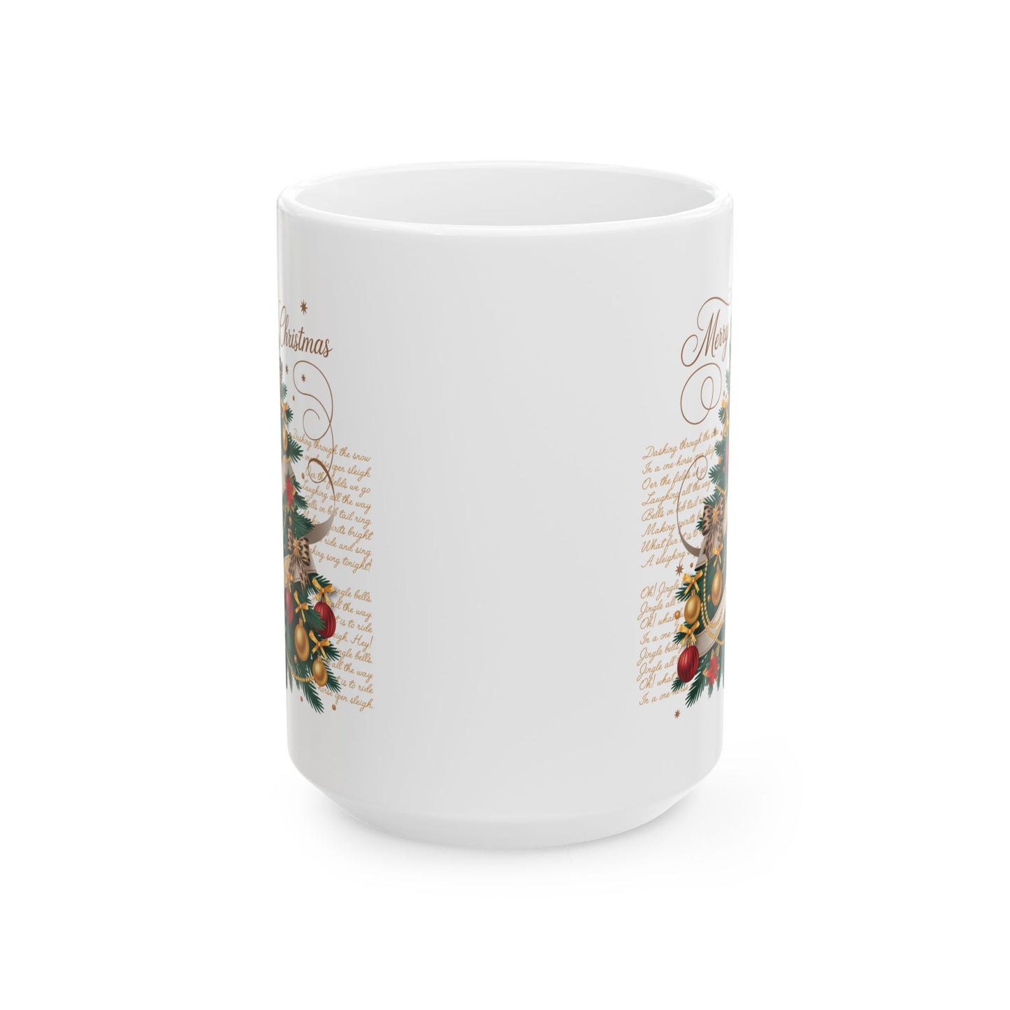 🎄✨ Merry Christmas Tree – Festive Evergreen Coffee Cup ☕