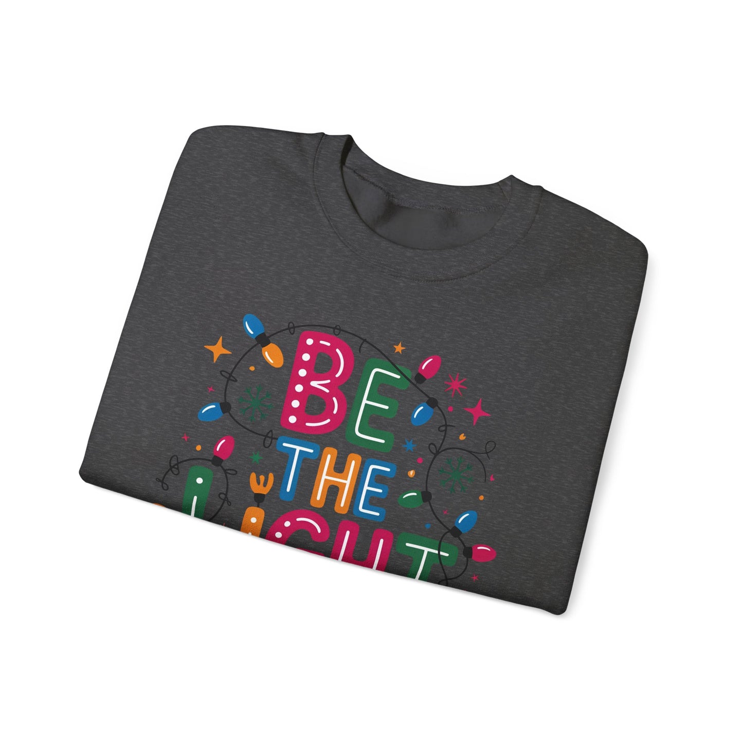 ✨🕯️ Be The Light – Matthew 5:14 Sweatshirt 🌟🎄