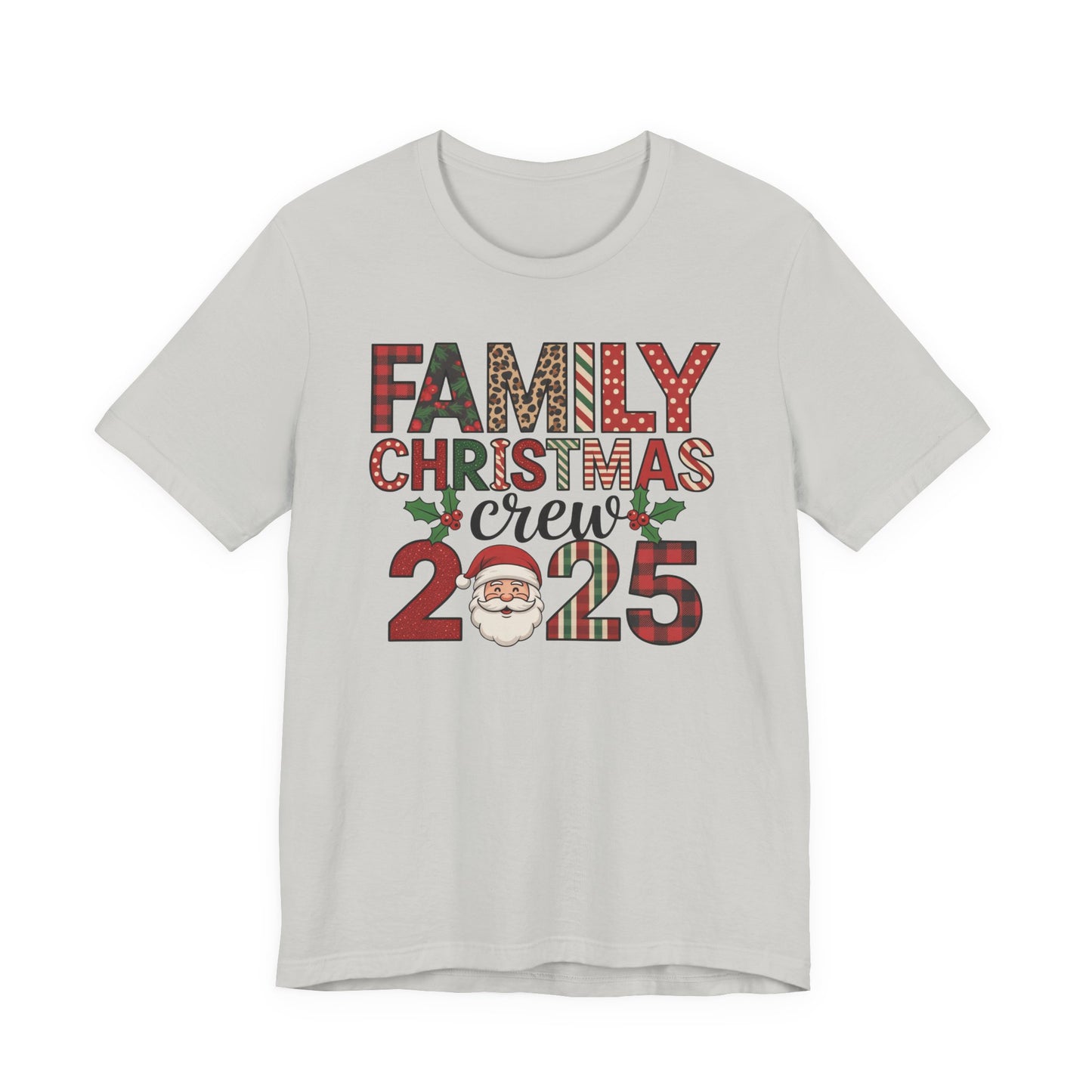 🎅 Family Christmas Crew 2025 T-Shirt – Matching Holiday Santa Tee 🌲✨
