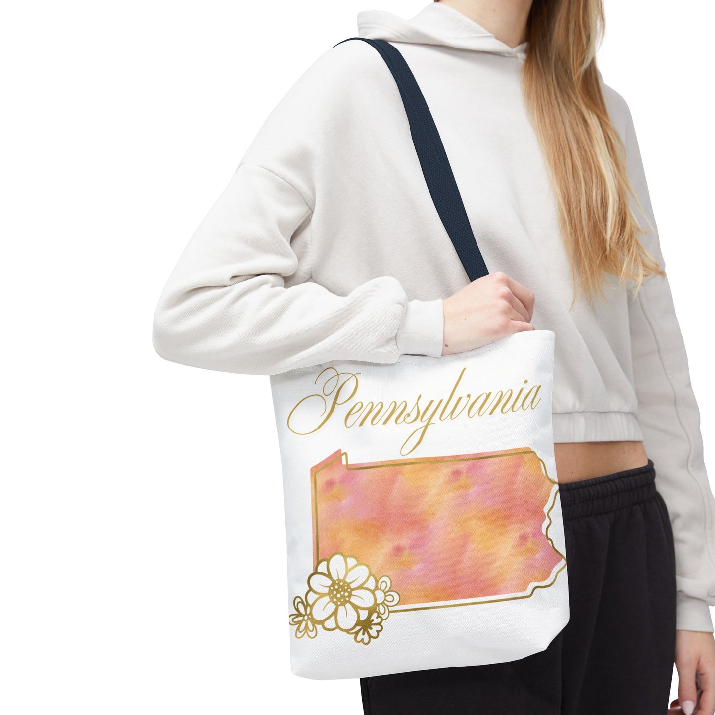 🌸 Pennsylvania State Floral Tote Bag – Elegant, Practical & Historic Charm 👜