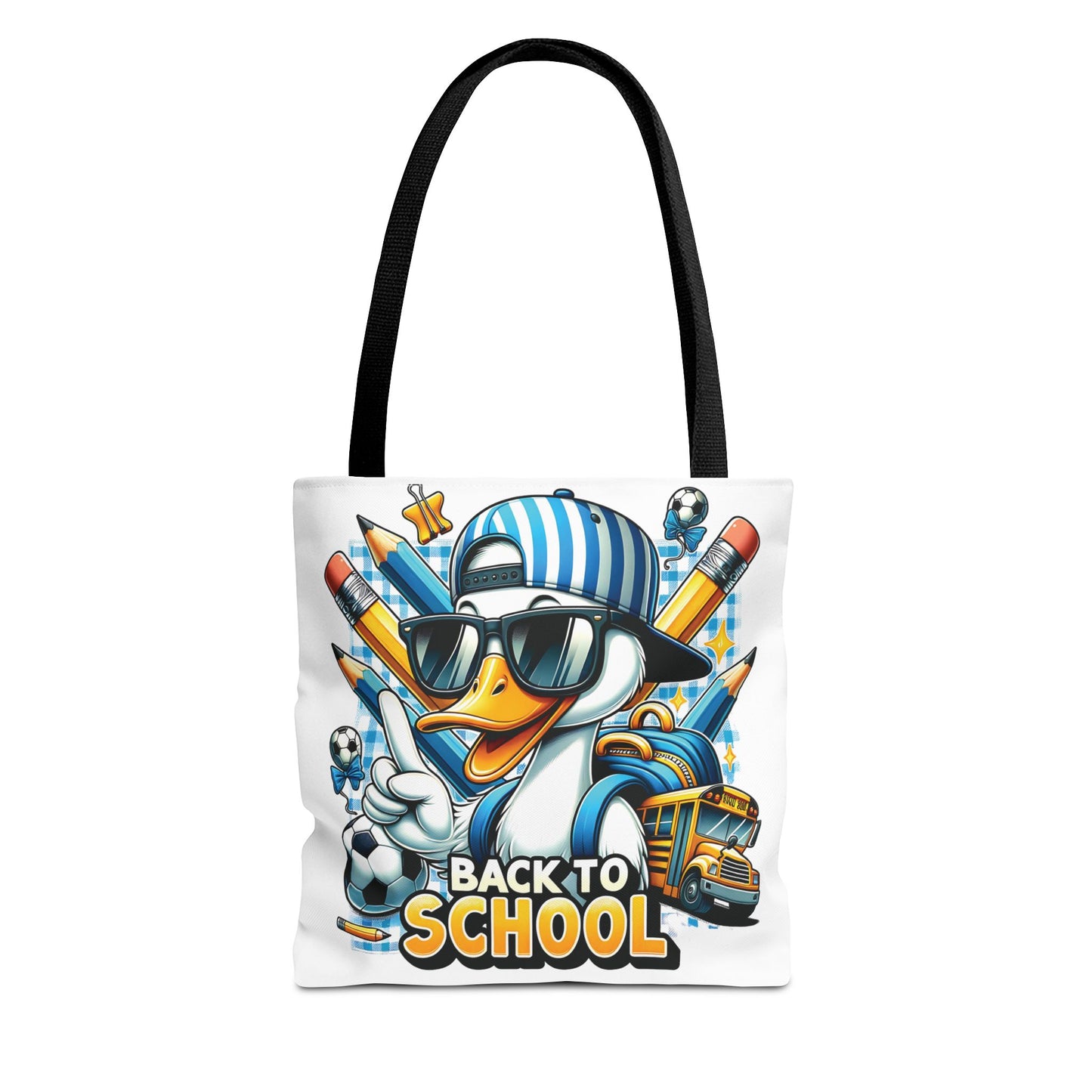 🦆 Cool Duck Back to School Tote – Waddle into the School Year in Style 🏫