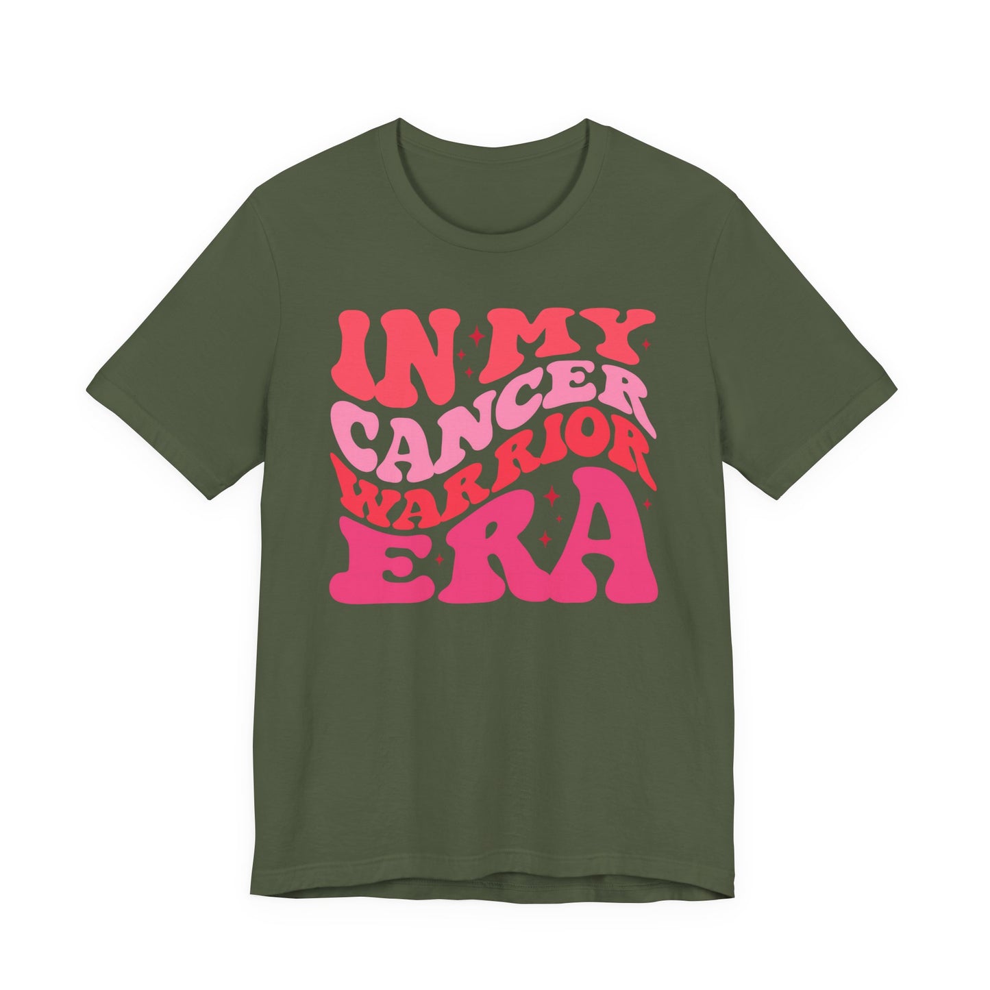 💖👕 In My Cancer Warrior Era T-Shirt – Retro Pink Awareness Tee 🎀