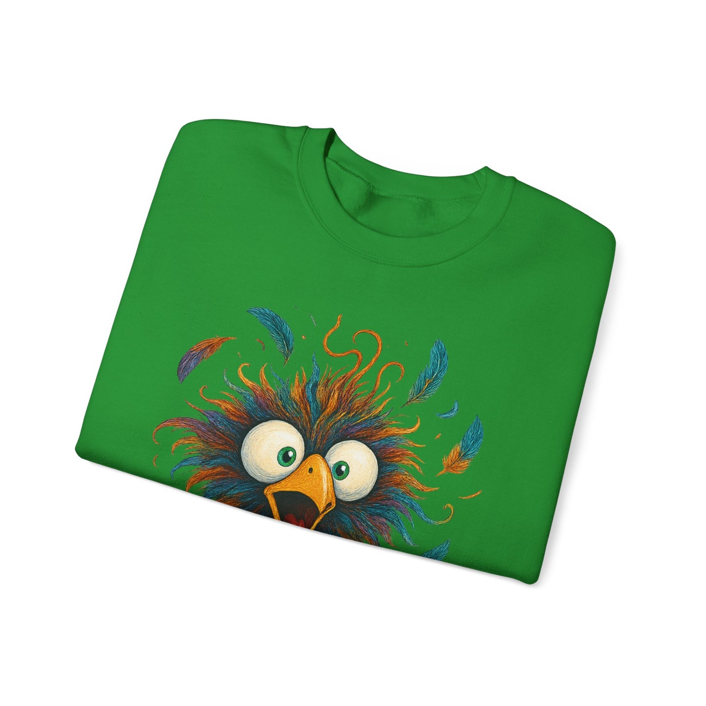🍂🪽 F.CAW.F Funny Bird Sweatshirt – Quirky Fowl Humor for Everyday Laughs