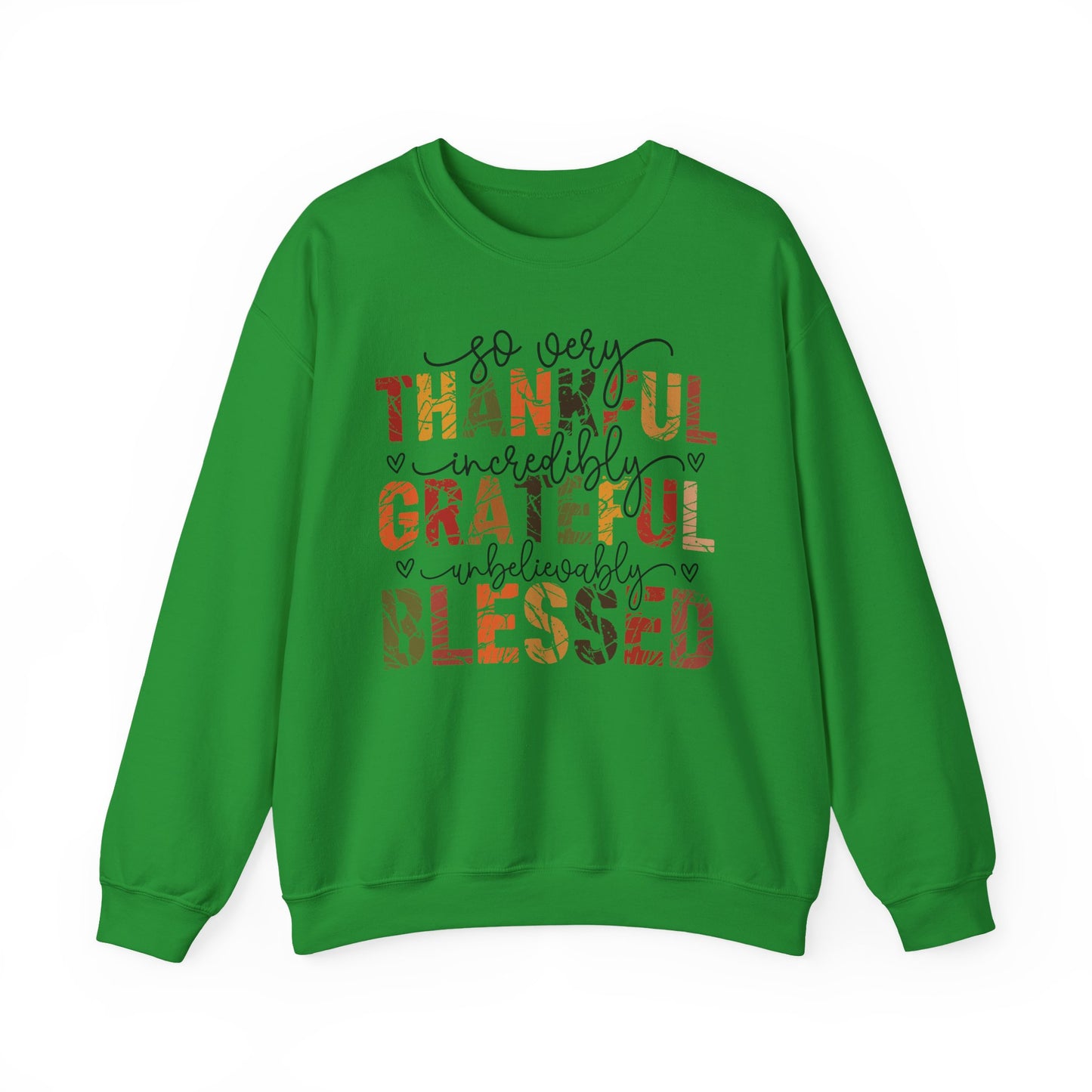 🤎✨ So Very Thankful, Incredibly Grateful, Unbelievably Blessed – Cozy Fall Sweatshirt 🍂🧡