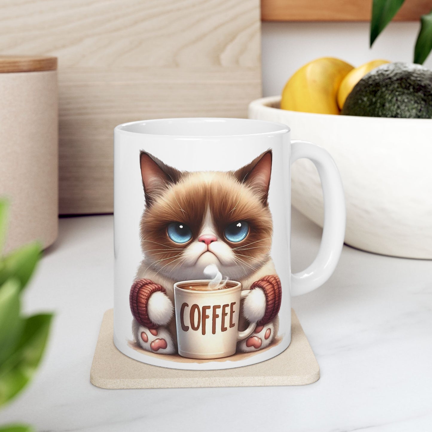 Regalo para amantes de los gatos, tazas personalizadas, taza de gato gruñón, regalo divertido para amantes de los gatos, taza sarcástica para mascotas, regalo humorístico para dueños de gatos, taza personalizada, regalos para gatos