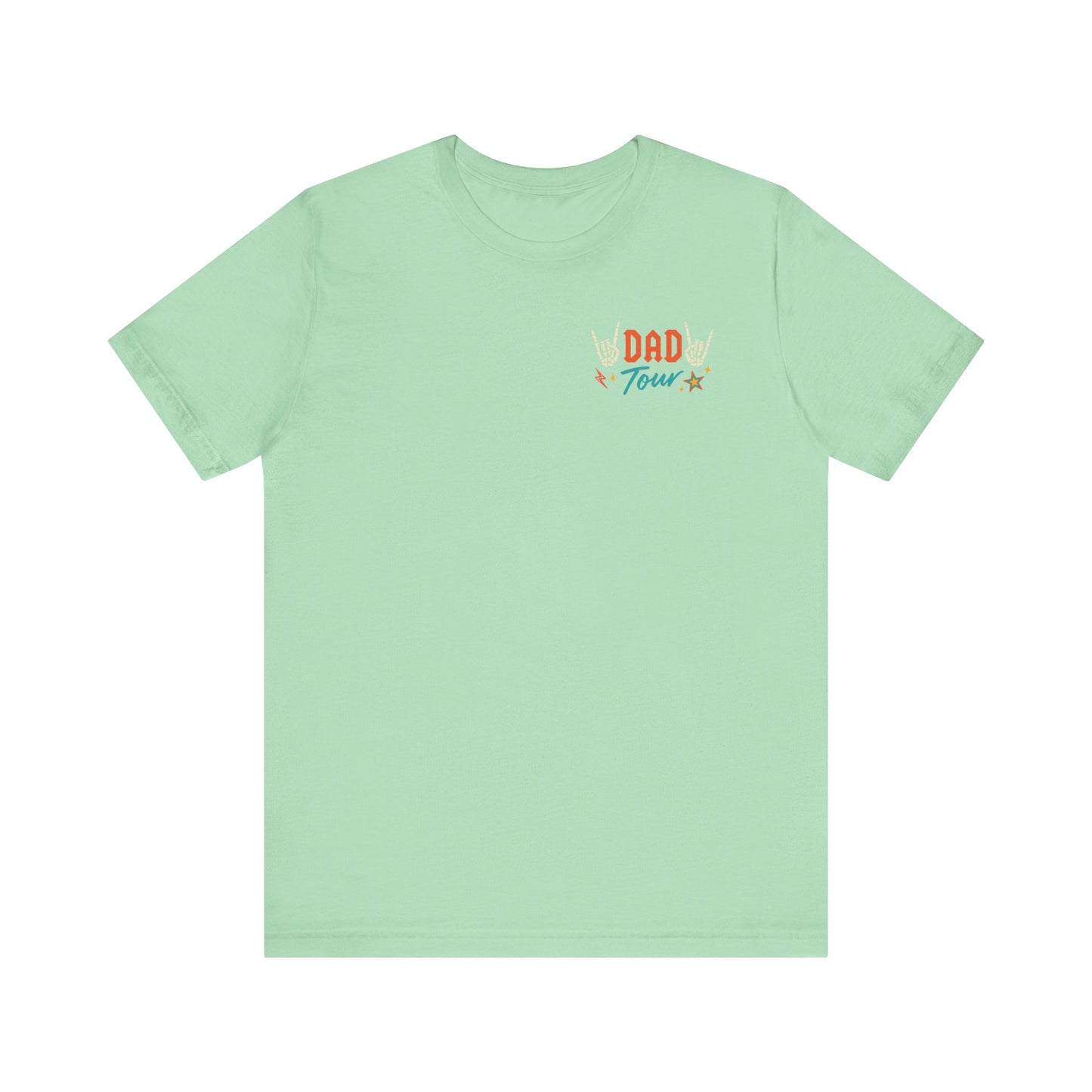🎤 DAD TOUR – Camiseta divertida para papá inspirada en un concierto