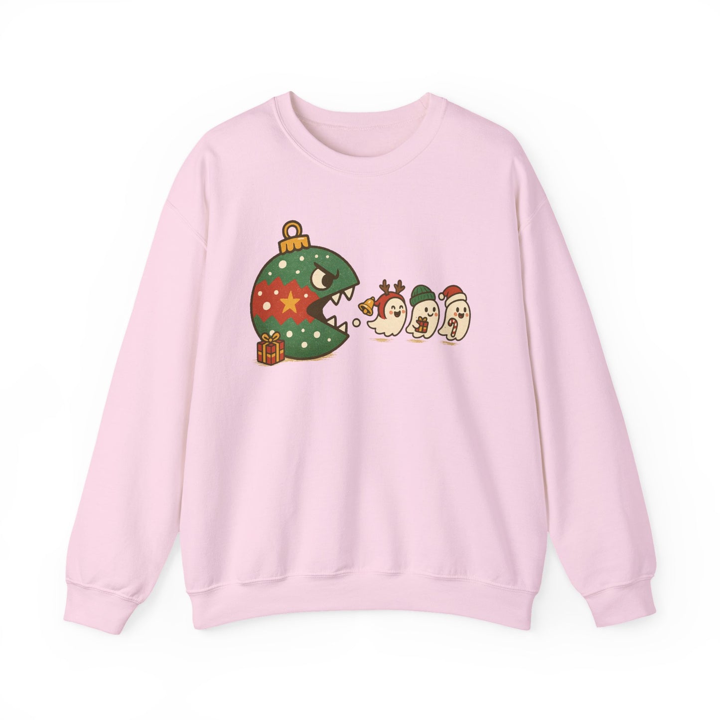 👻🎄 Chompmas Ghost Sweatshirt – Festive, Funny & Cozy 🎁✨