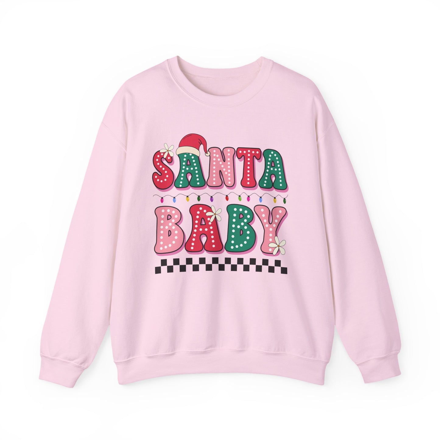🎅✨ Santa Baby Retro Sweatshirt – Cute & Festive Holiday Style