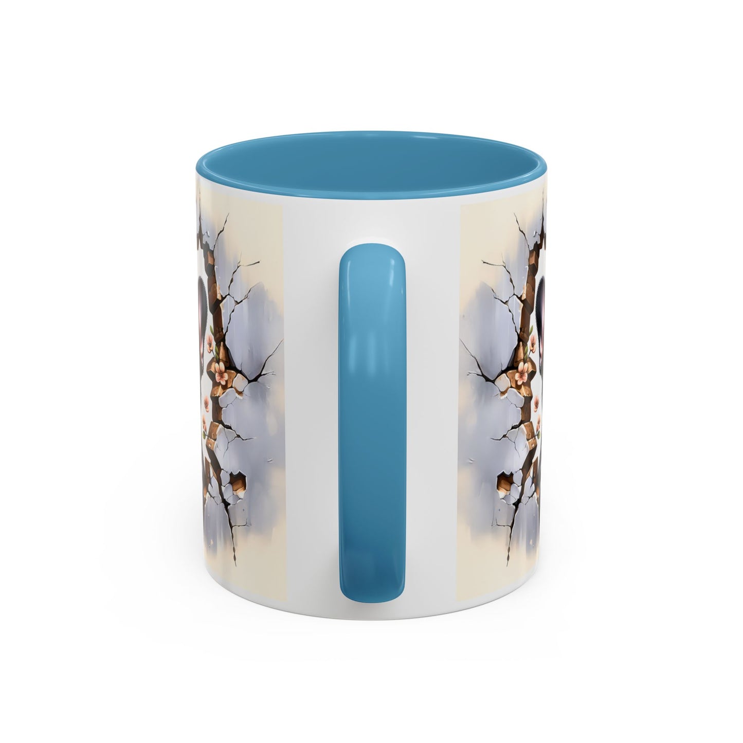 🐾☕ Black French Bulldog Puppy Accent Mug – Cute Breakthrough Pup Design ✨
