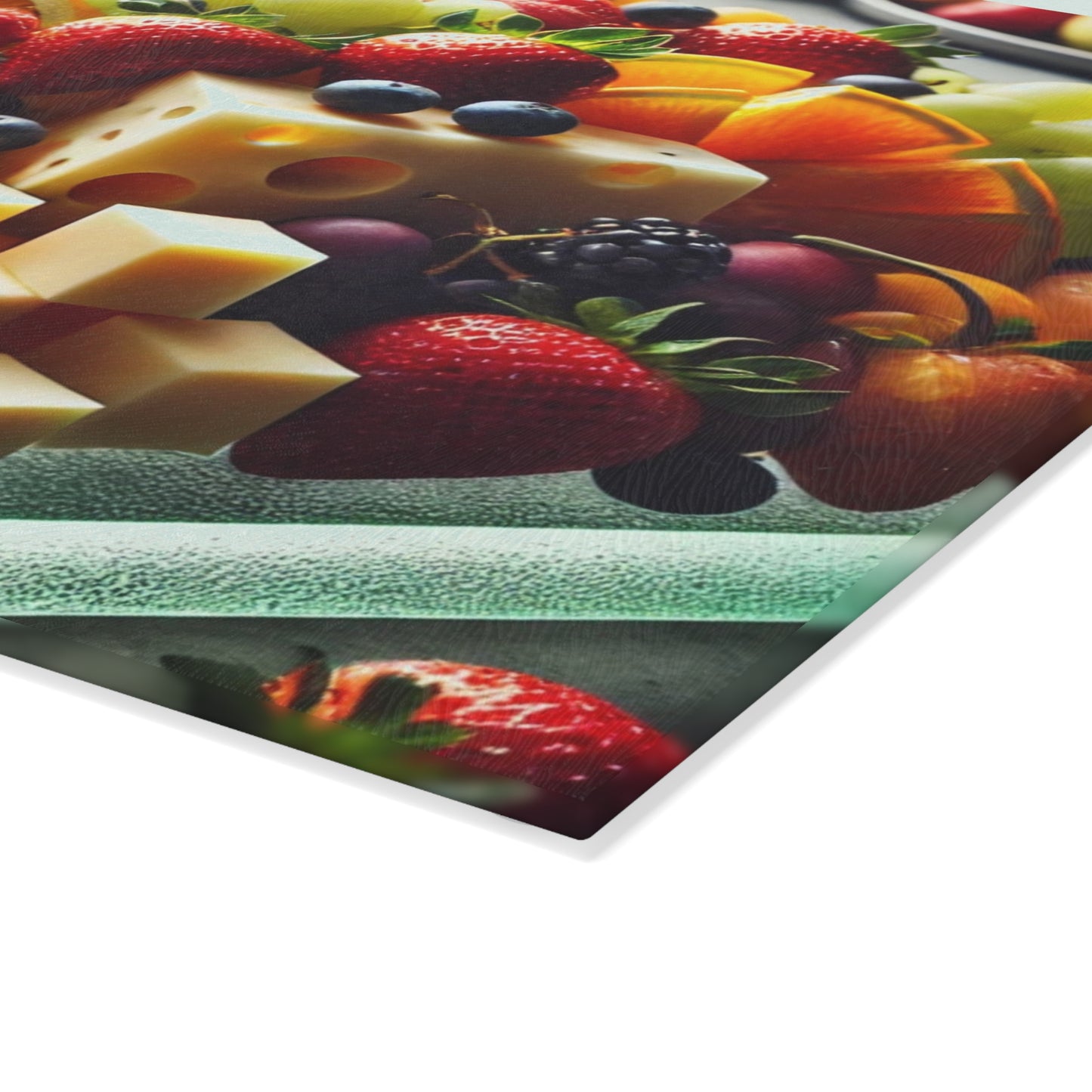 Exhibición de frutas y quesos, tabla de quesos, tabla de frutas, tabla de charcutería, bandeja de frutas, ideas para tablas de quesos, decoración de cocina, bandeja para servir