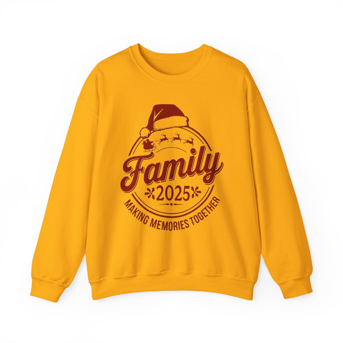 🎅❤️ Family 2025 Christmas Sweatshirt – Making Memories Together 🌟✨