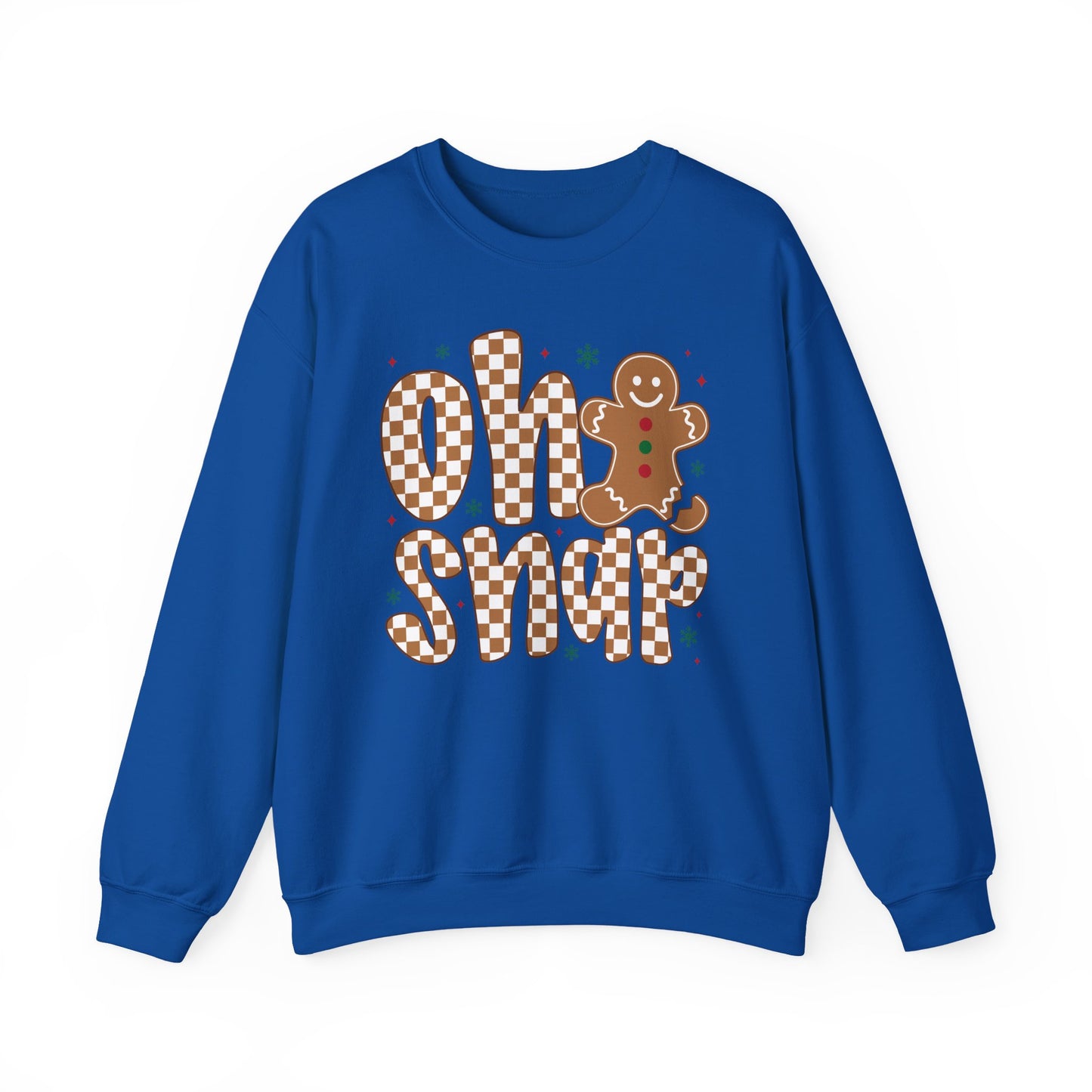 🍪✨ Oh Snap Gingerbread Crewneck – Cozy Pun for Cookie Lovers 🎄😄