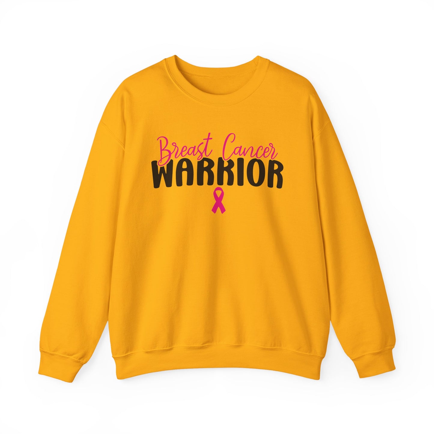 🎀💪 Breast Cancer Warrior Sweatshirt – Survivor Strength & Awareness Crewneck