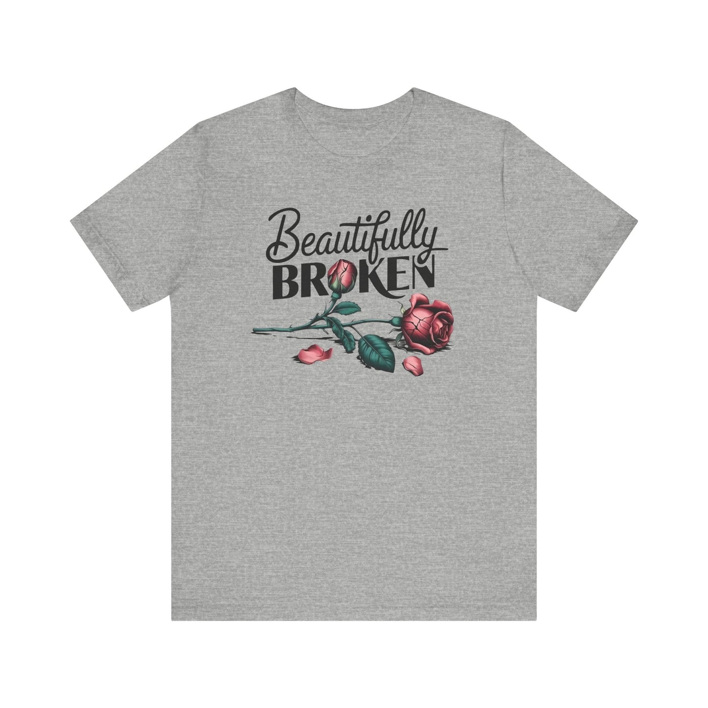 Camiseta Rosa “Beautifully Broken”: una camiseta empoderante con una elegancia suave