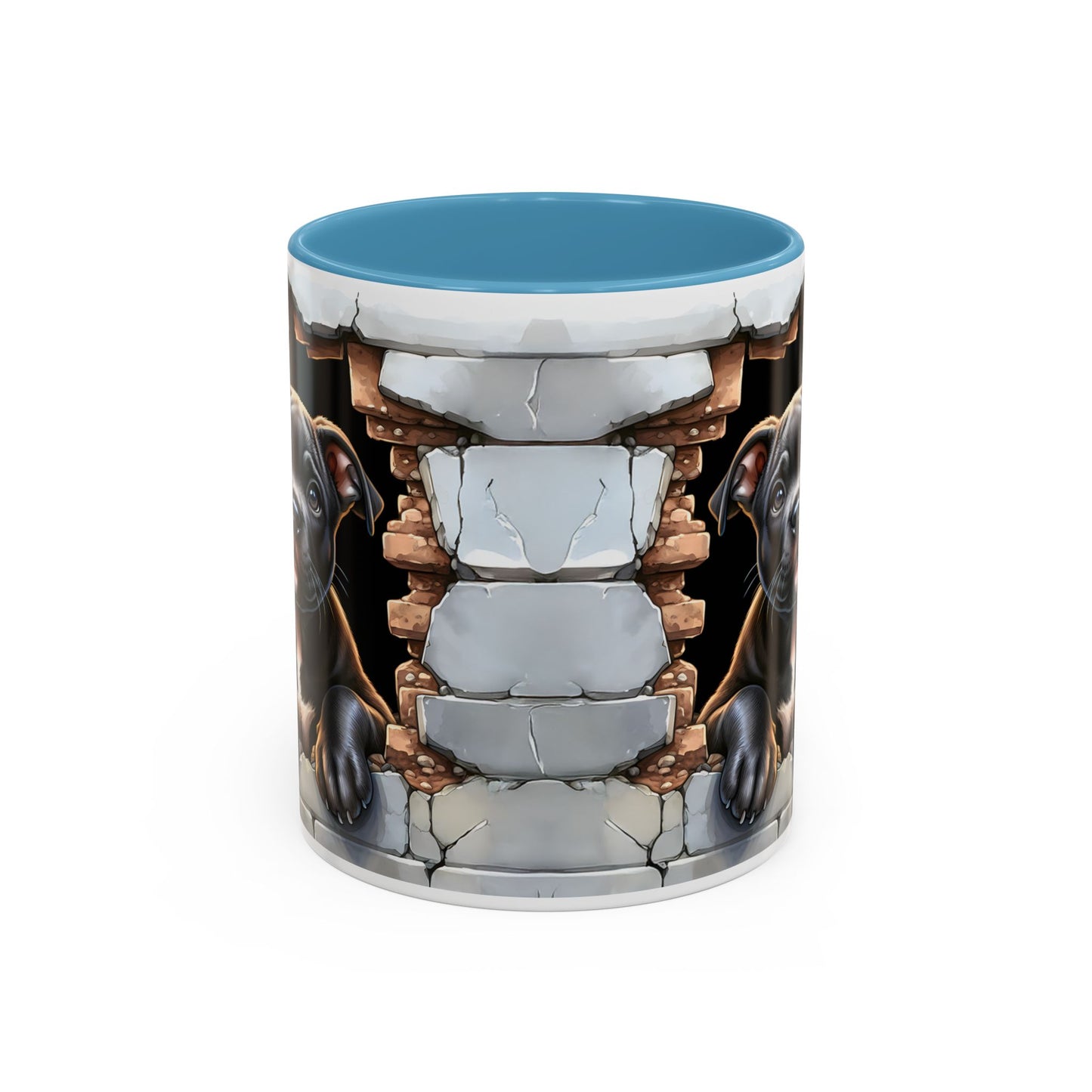 🐶☕ Pit Bull Puppy Accent Mug – Cute Breakthrough Pup Design ✨