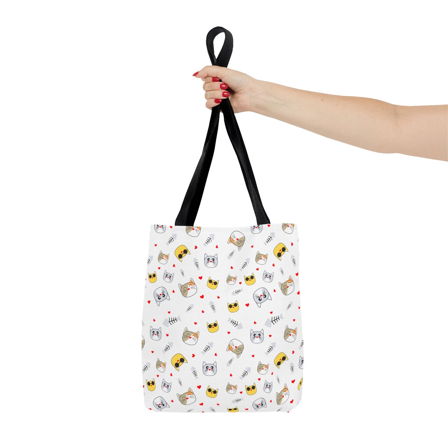 Charming Cat Lover Tote Bag – Durable, Spacious, and Perfect for Shopping, Work, or Everyday Adventures!