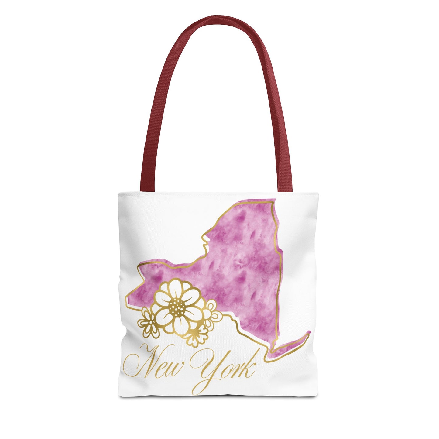 🗽 New York State Floral Tote Bag – Chic, Practical & City Charm 🌸