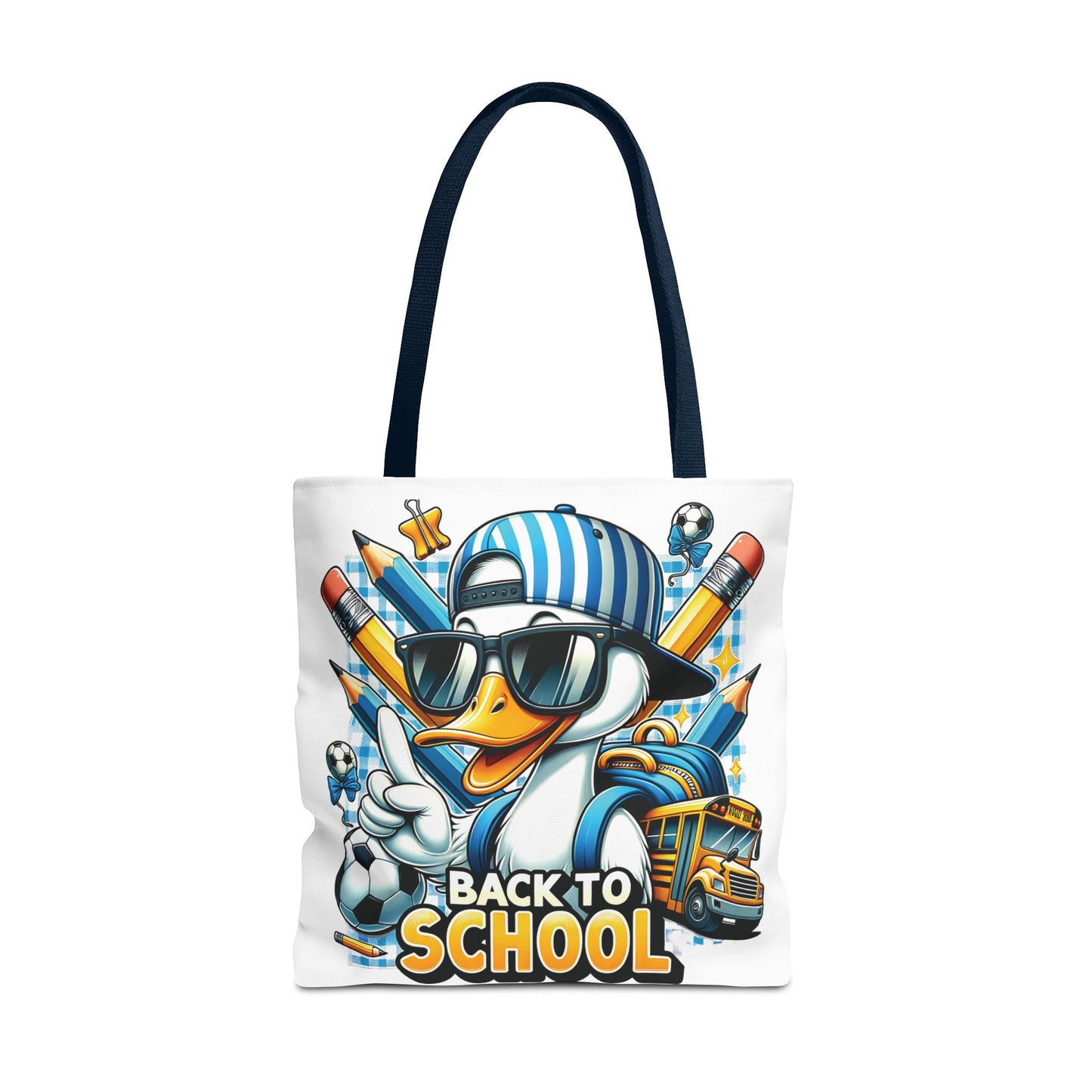 🦆 Cool Duck Back to School Tote – Waddle into the School Year in Style 🏫