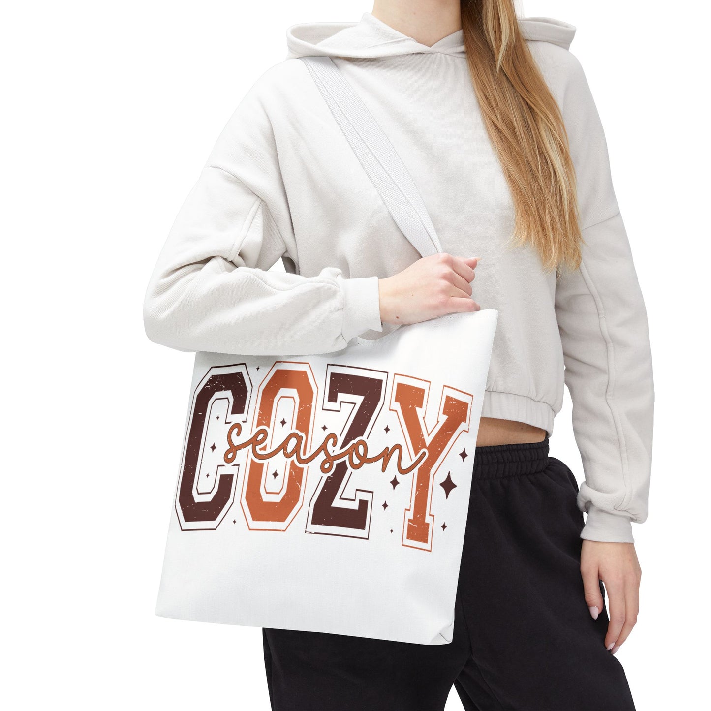 🍂 Cozy Season Tote Bag – Fall Vibes You Can Carry 🍁👜