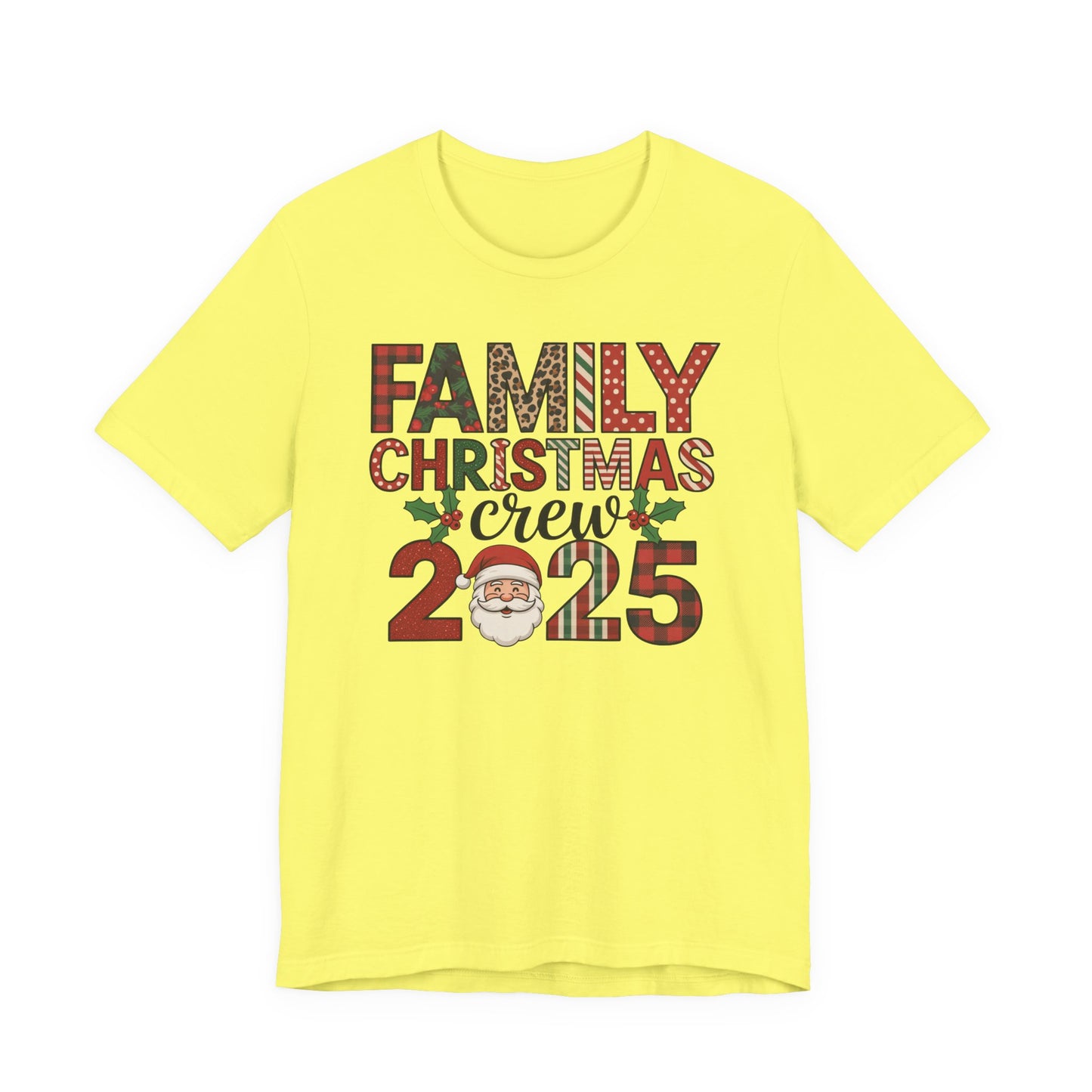 🎅 Family Christmas Crew 2025 T-Shirt – Matching Holiday Santa Tee 🌲✨