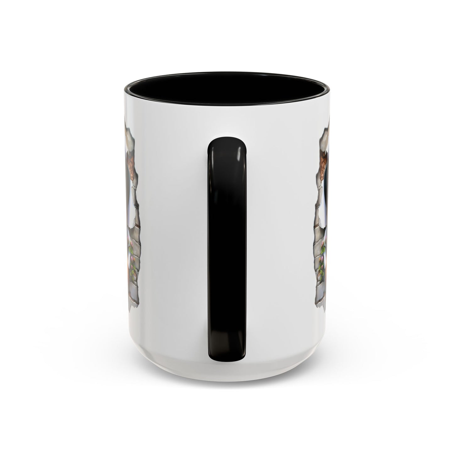 🐾☕ Rottweiler Puppy Accent Mug – Sweet Breakthrough Pup Design ✨