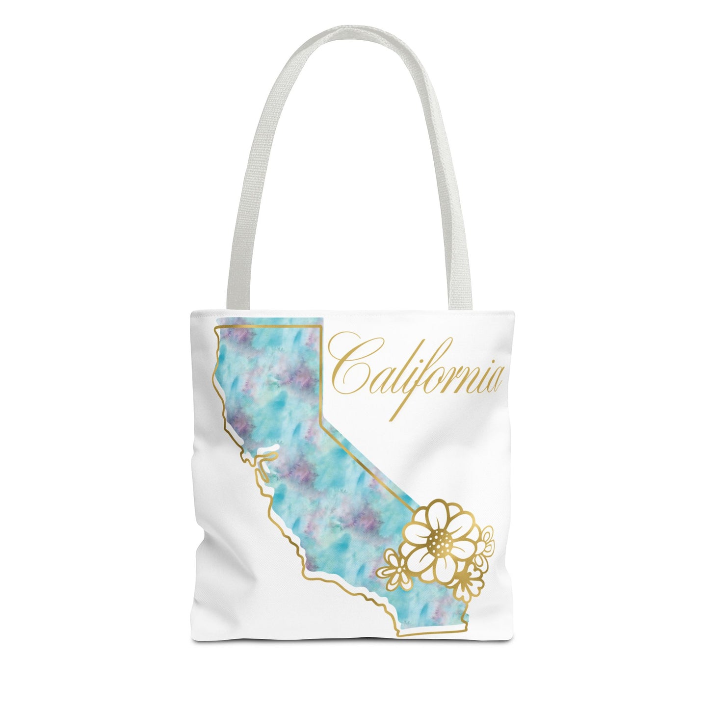 🌸 California State Floral Tote Bag – Elegant, Artistic & Practical 👜