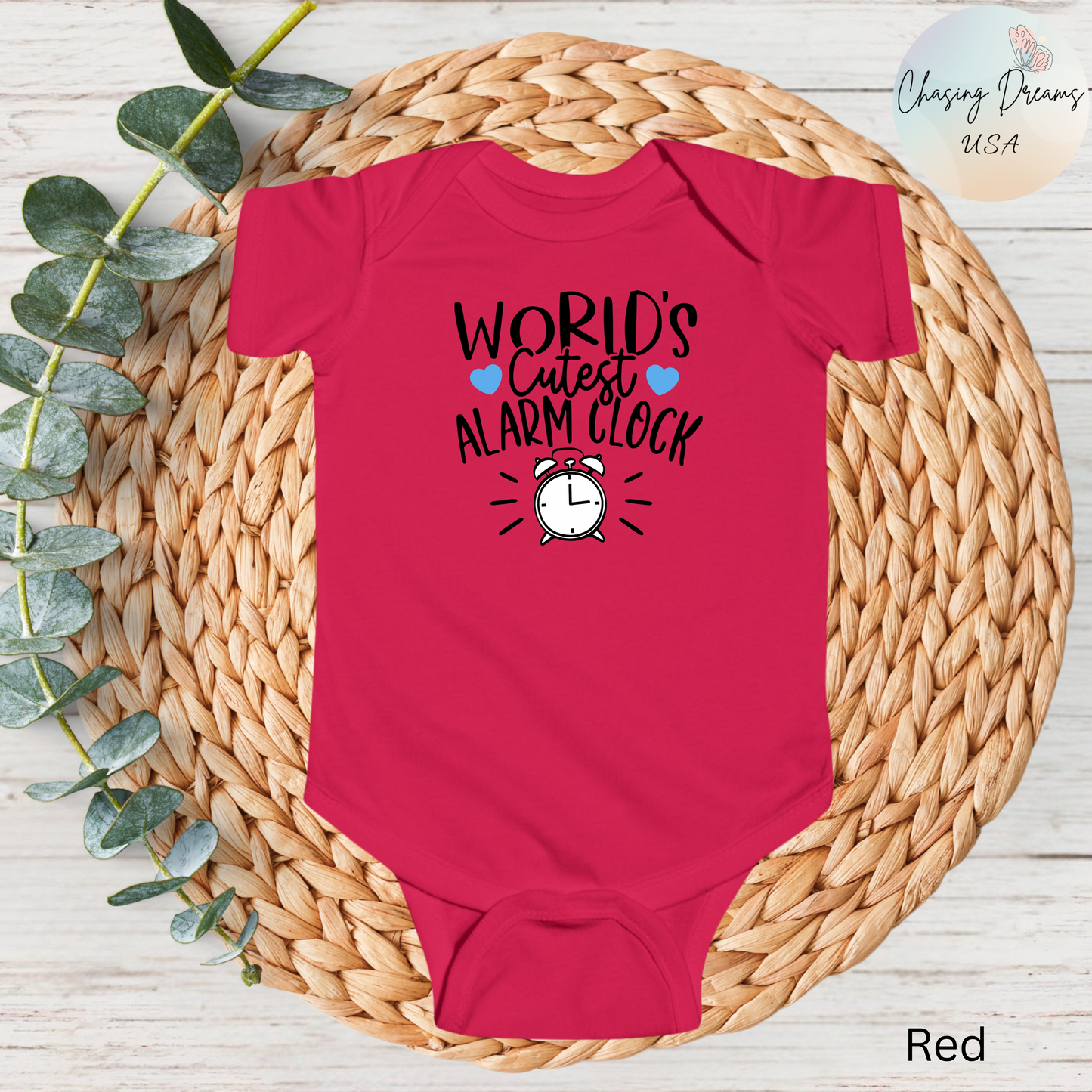 Pijama de bebé con el despertador más bonito del mundo | Divertido mono infantil con diseño de reloj | Disponible en versión orgánica