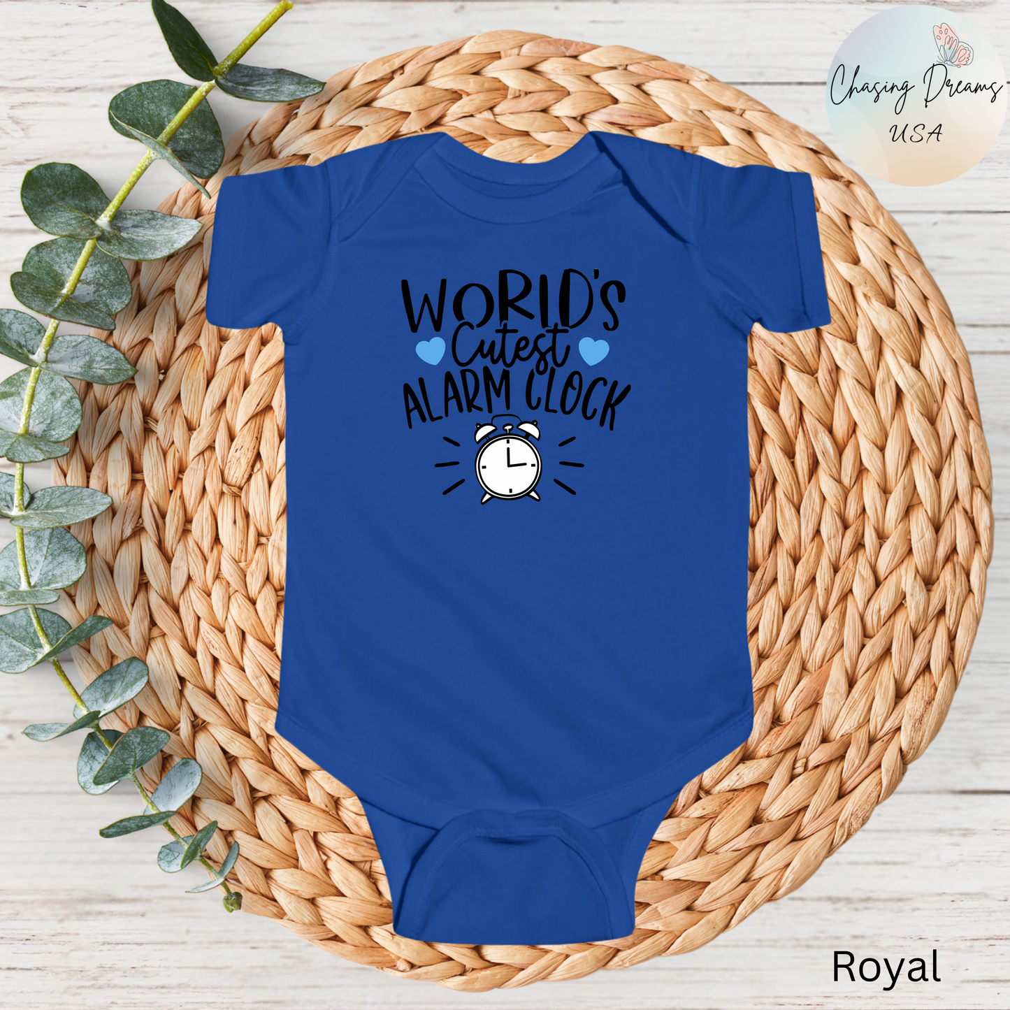 Pijama de bebé con el despertador más bonito del mundo | Divertido mono infantil con diseño de reloj | Disponible en versión orgánica