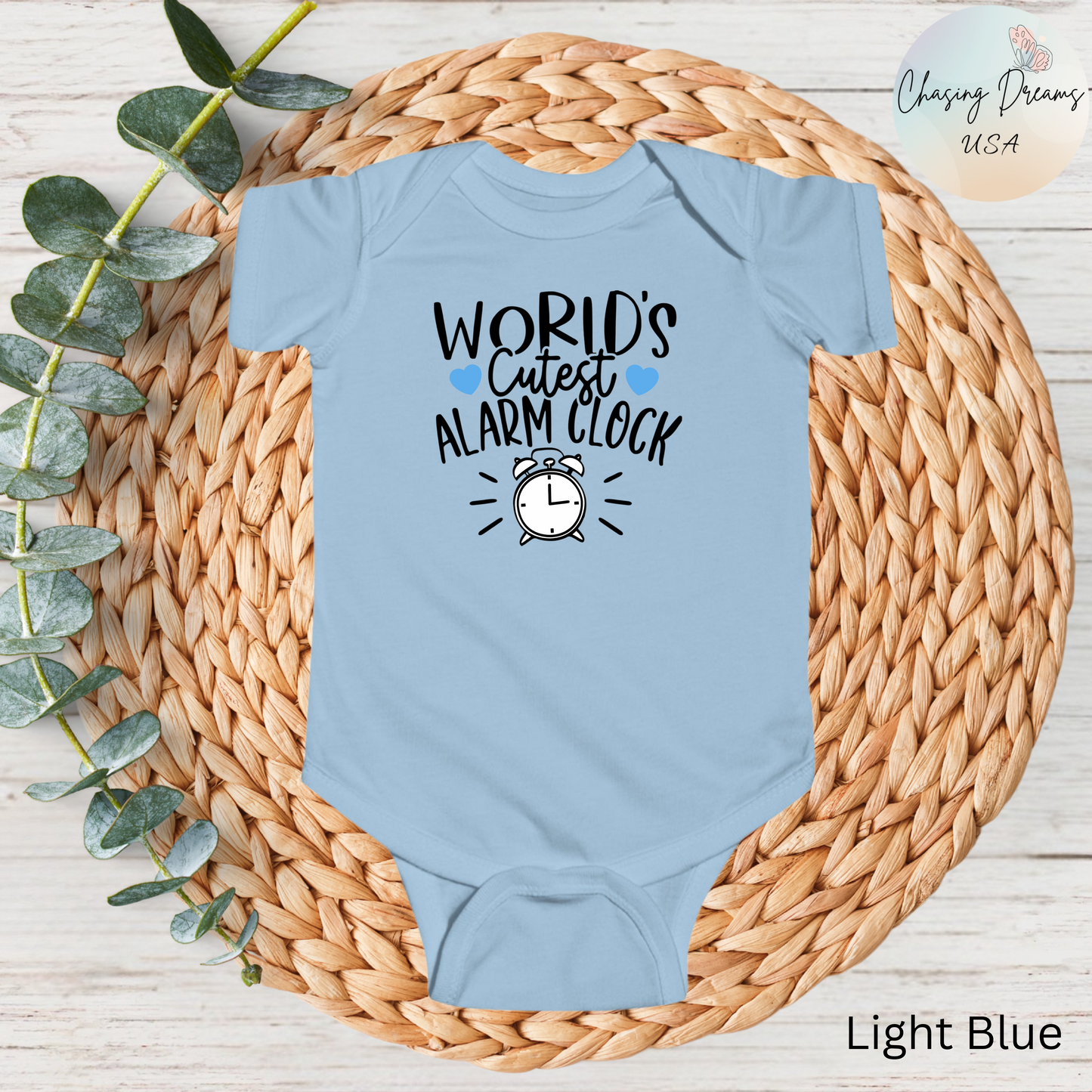 Pijama de bebé con el despertador más bonito del mundo | Divertido mono infantil con diseño de reloj | Disponible en versión orgánica