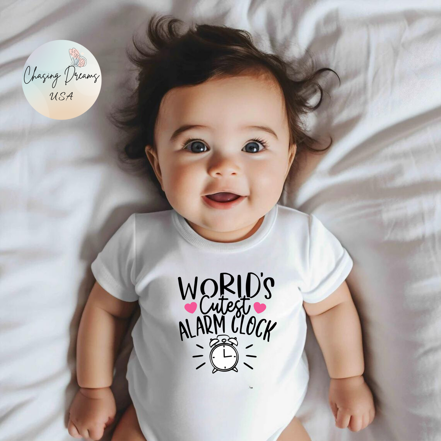 Pijama de bebé con el despertador más bonito del mundo | Divertido mono con diseño de reloj | Disponible en versión orgánica