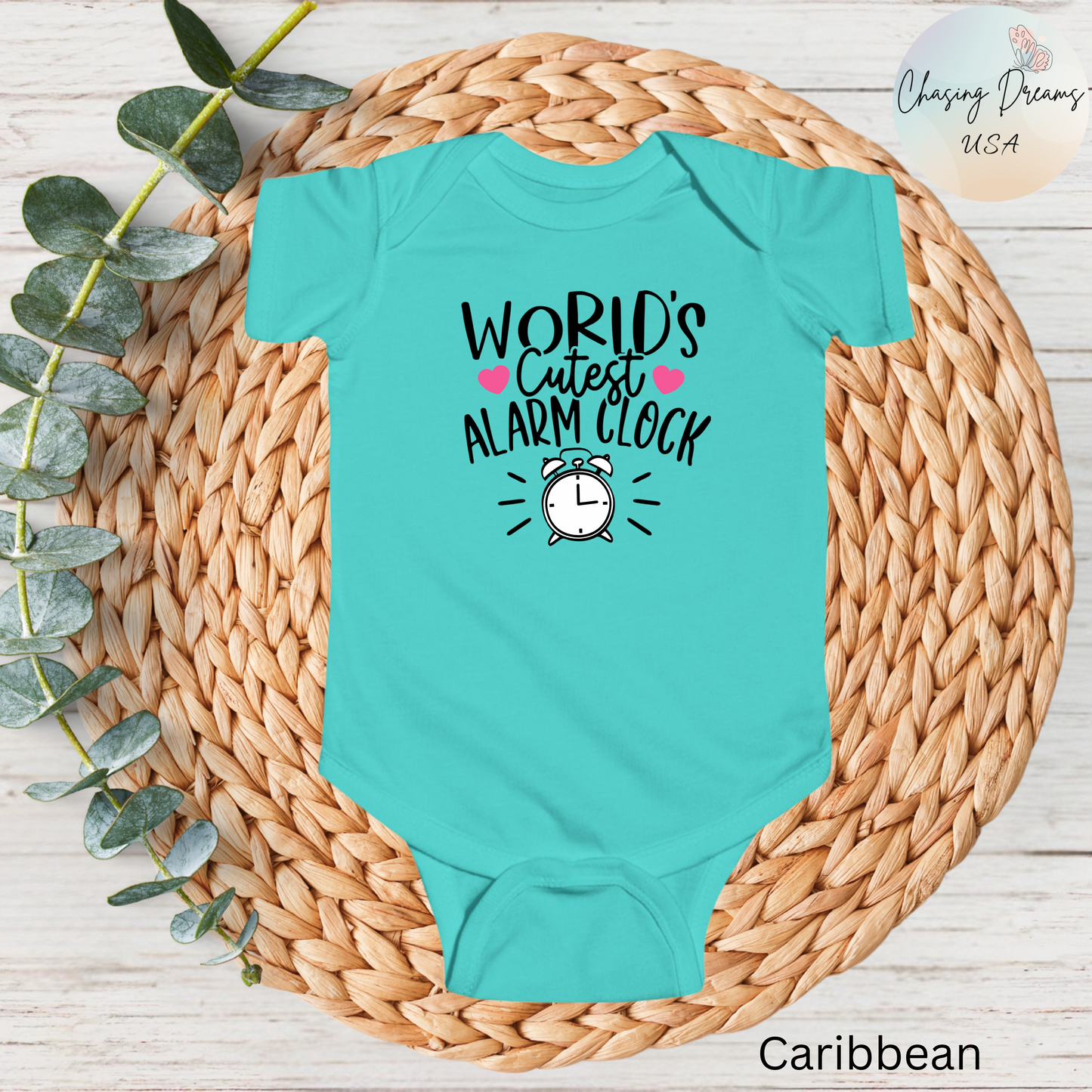 Pijama de bebé con el despertador más bonito del mundo | Divertido mono con diseño de reloj | Disponible en versión orgánica