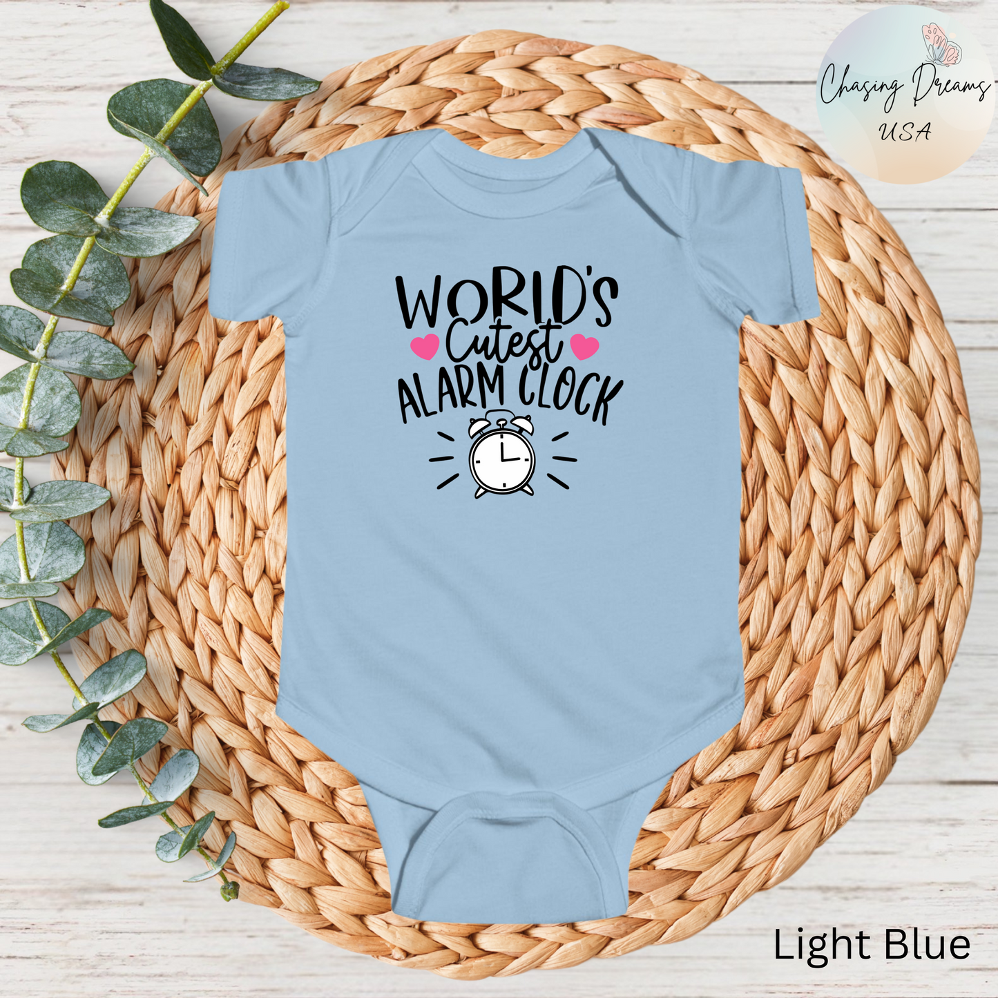 Pijama de bebé con el despertador más bonito del mundo | Divertido mono con diseño de reloj | Disponible en versión orgánica