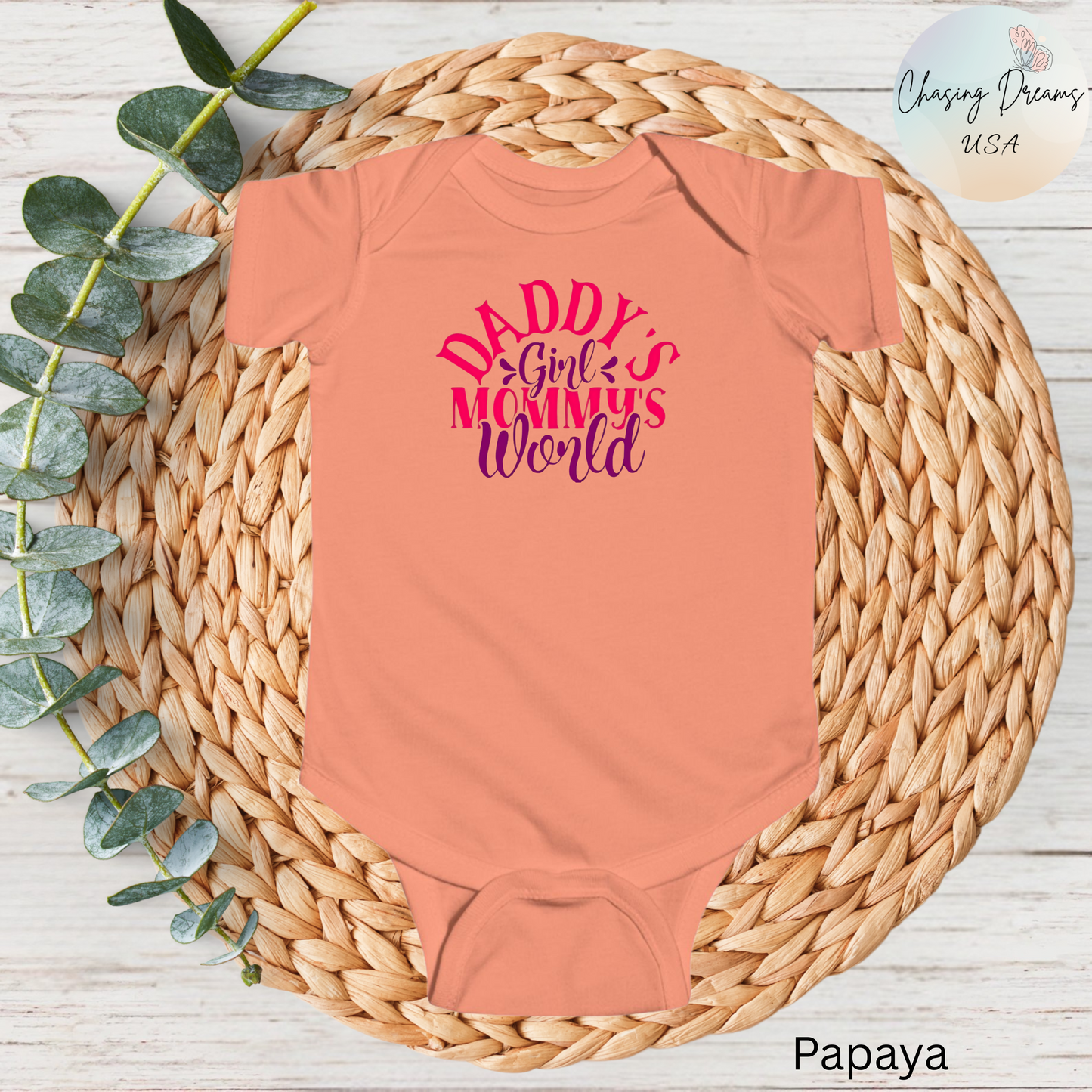 Body de bebé de Papá y Mamá | Adorable body para niña | Disponible en versión orgánica