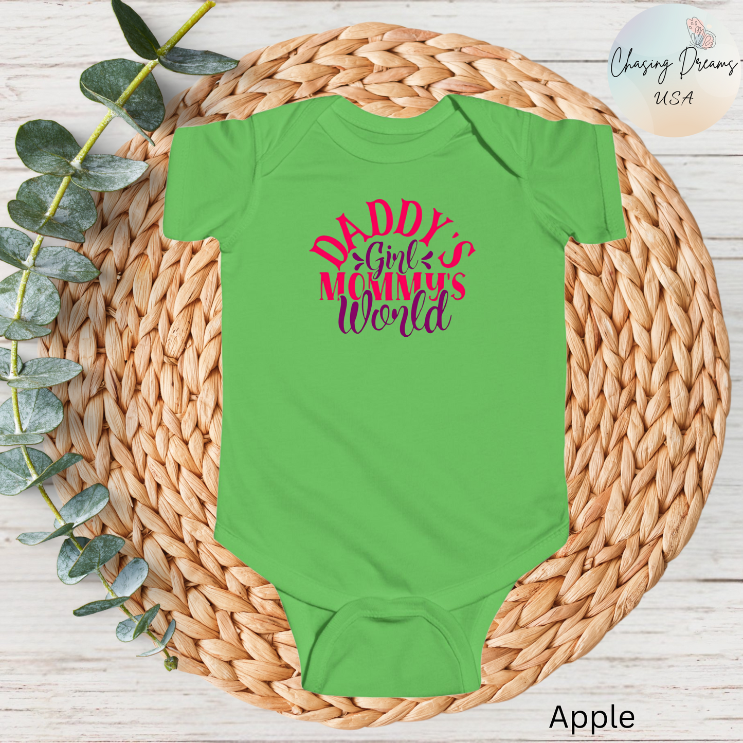 Body de bebé de Papá y Mamá | Adorable body para niña | Disponible en versión orgánica
